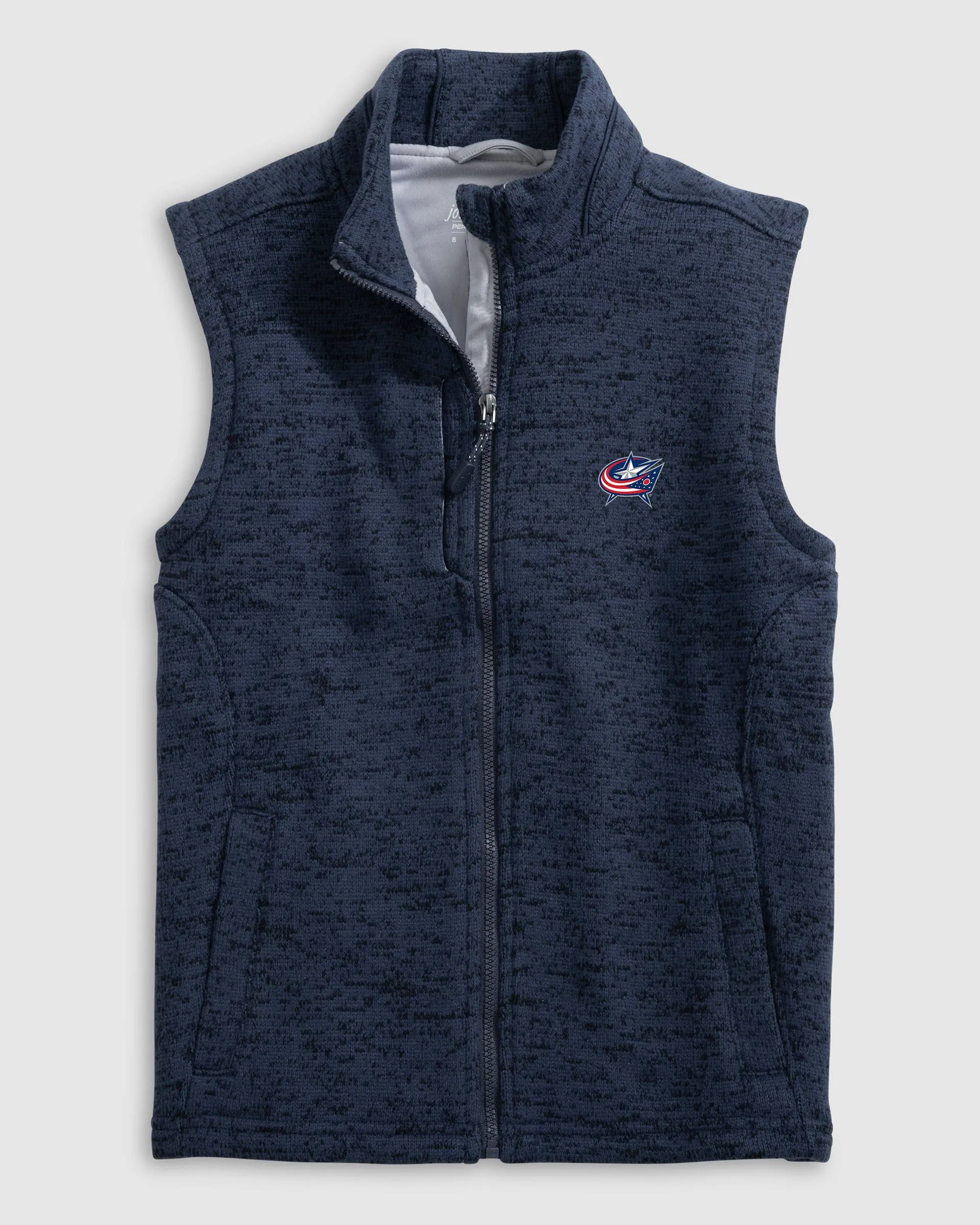 Columbus Blue Jackets Denalis Jr. Performance Fleece Vest sold by Johnnie-O product image thumbnail 2