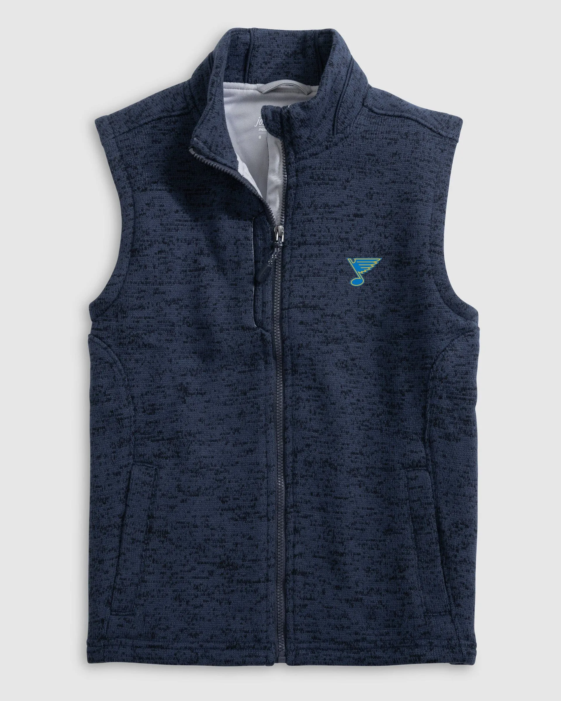 St. Louis Blues Denalis Jr. Performance Fleece Vest sold by Johnnie-O product image thumbnail 3