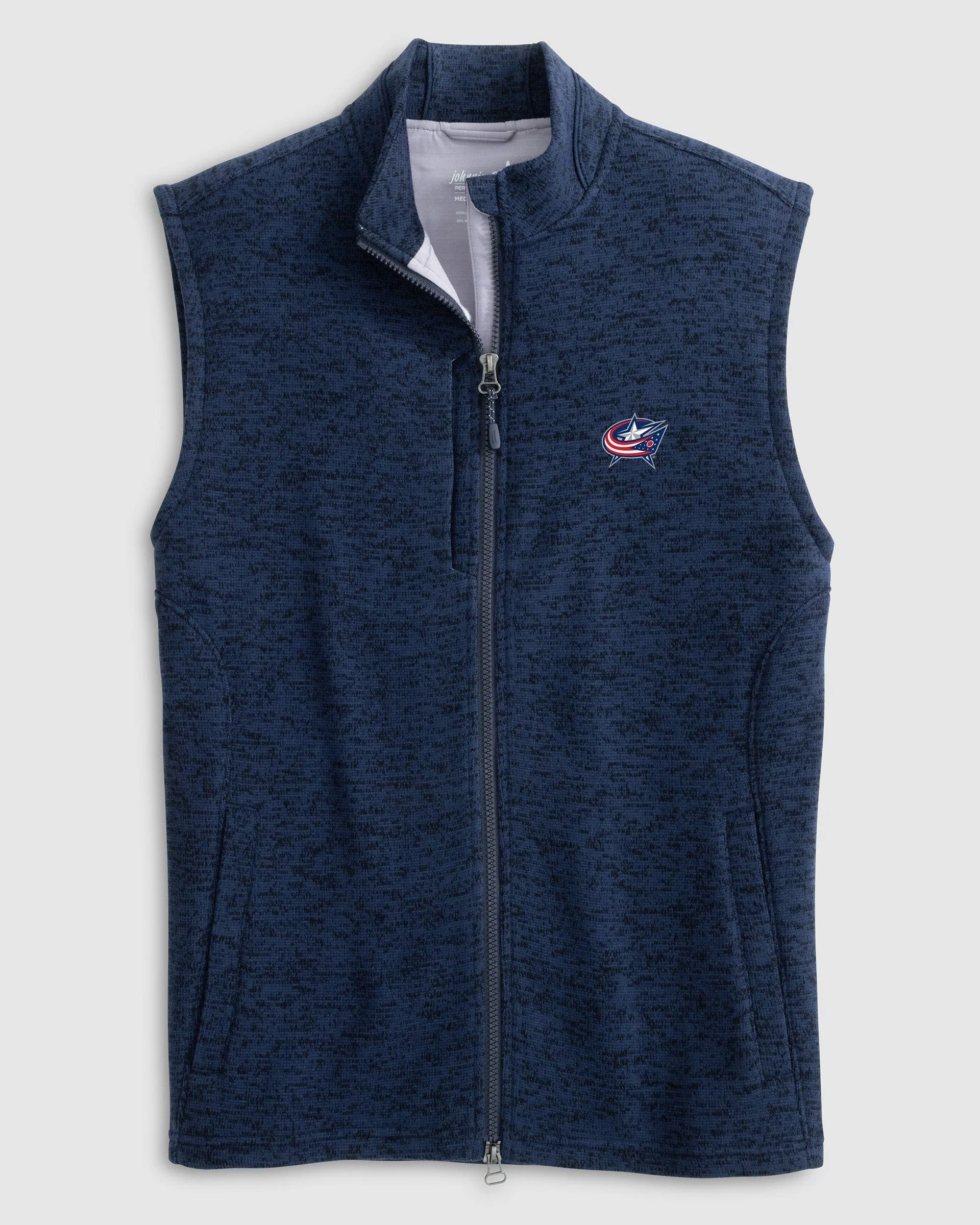 Columbus Blue Jackets Denalis Performance Fleece Vest sold by Johnnie-O product image thumbnail 2
