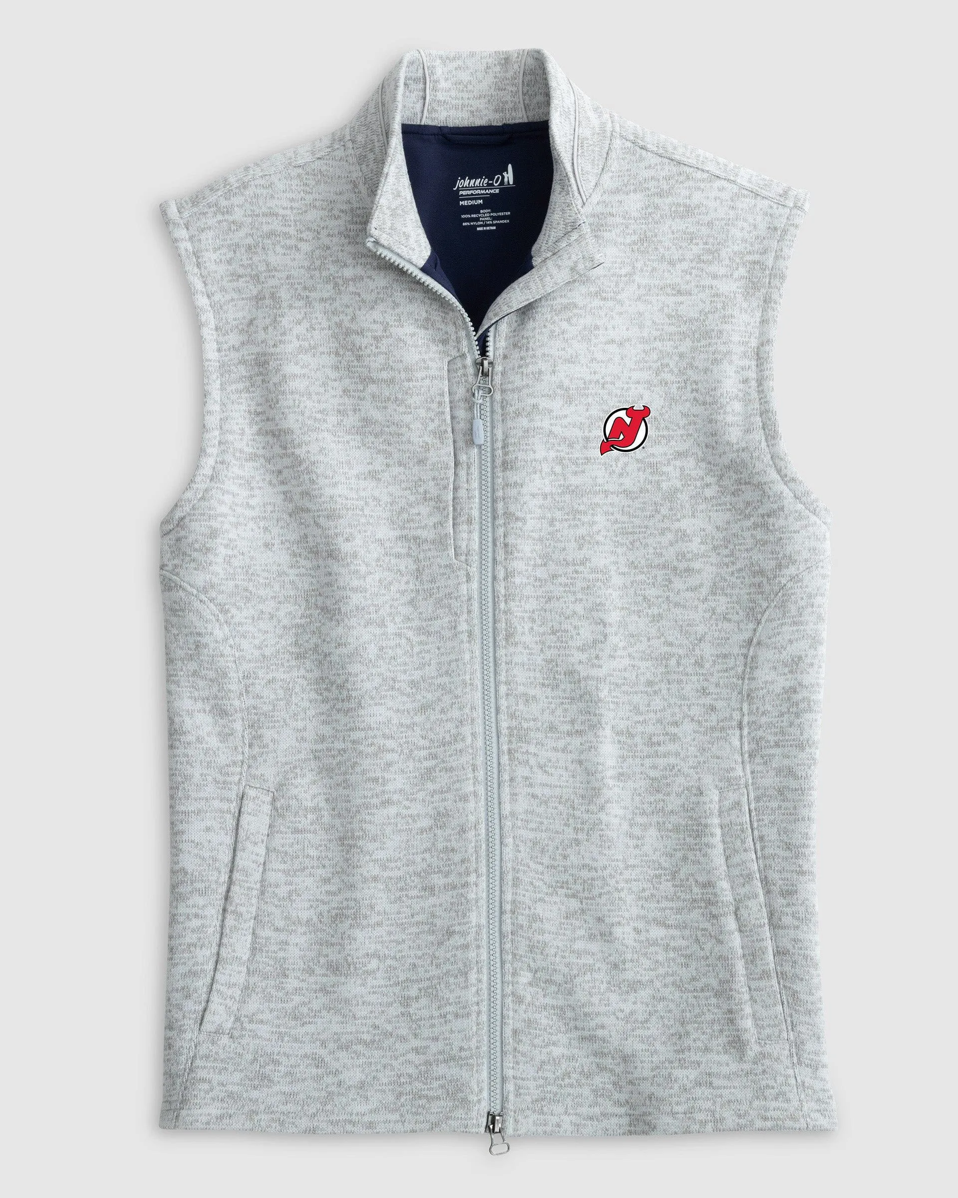 New Jersey Devils Denalis Performance Fleece Vest sold by Johnnie-O product image thumbnail 2