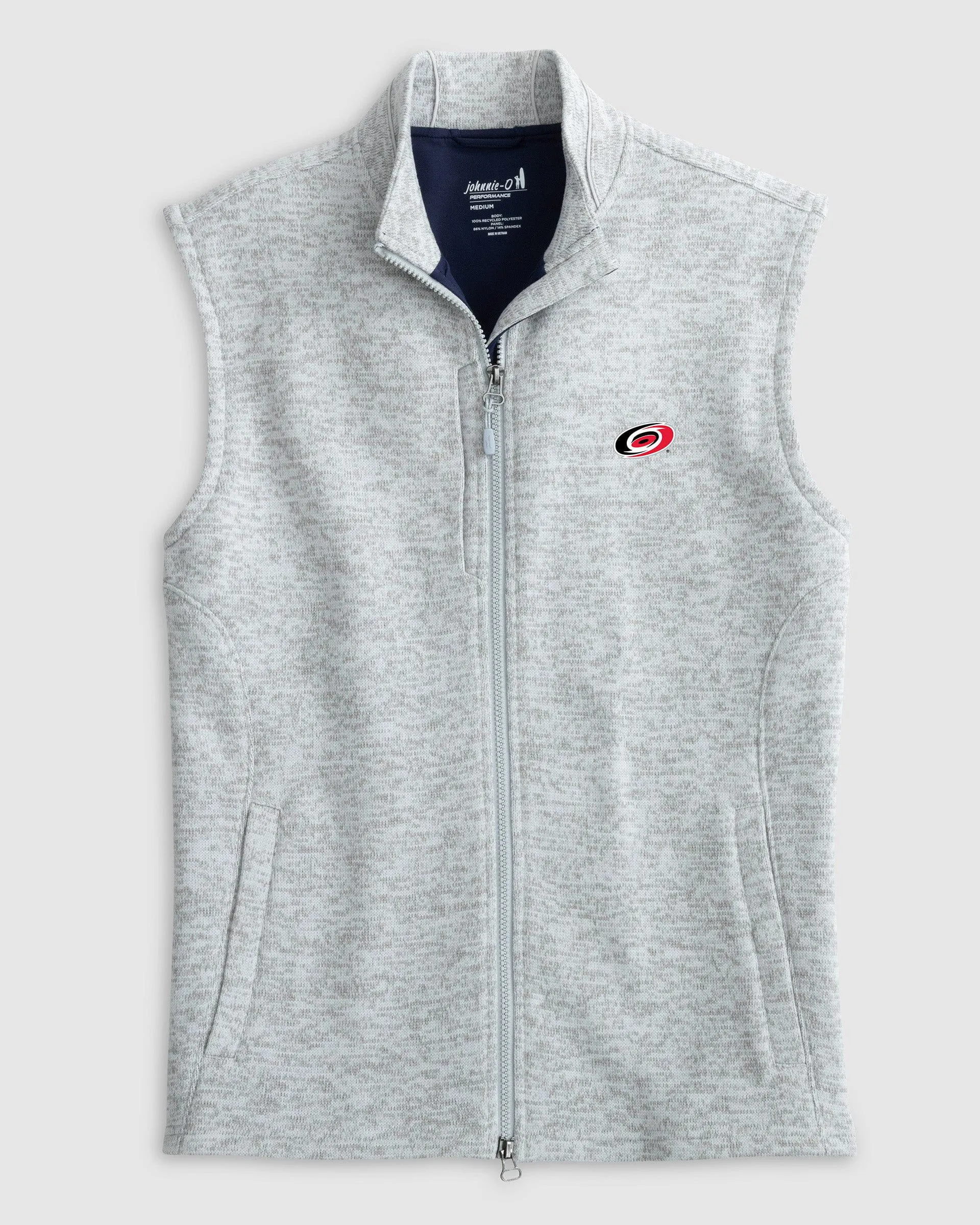 Carolina Hurricanes Denalis Performance Fleece Vest sold by Johnnie-O product image thumbnail 2