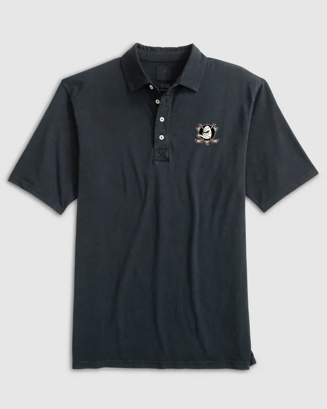 Anaheim Ducks Coastal Wash Original Polo made by Johnnie-O