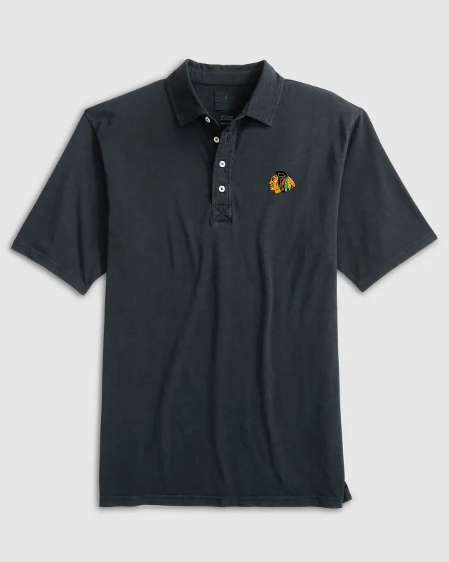 Chicago Blackhawks Coastal Wash Original Polo sold by Johnnie-O