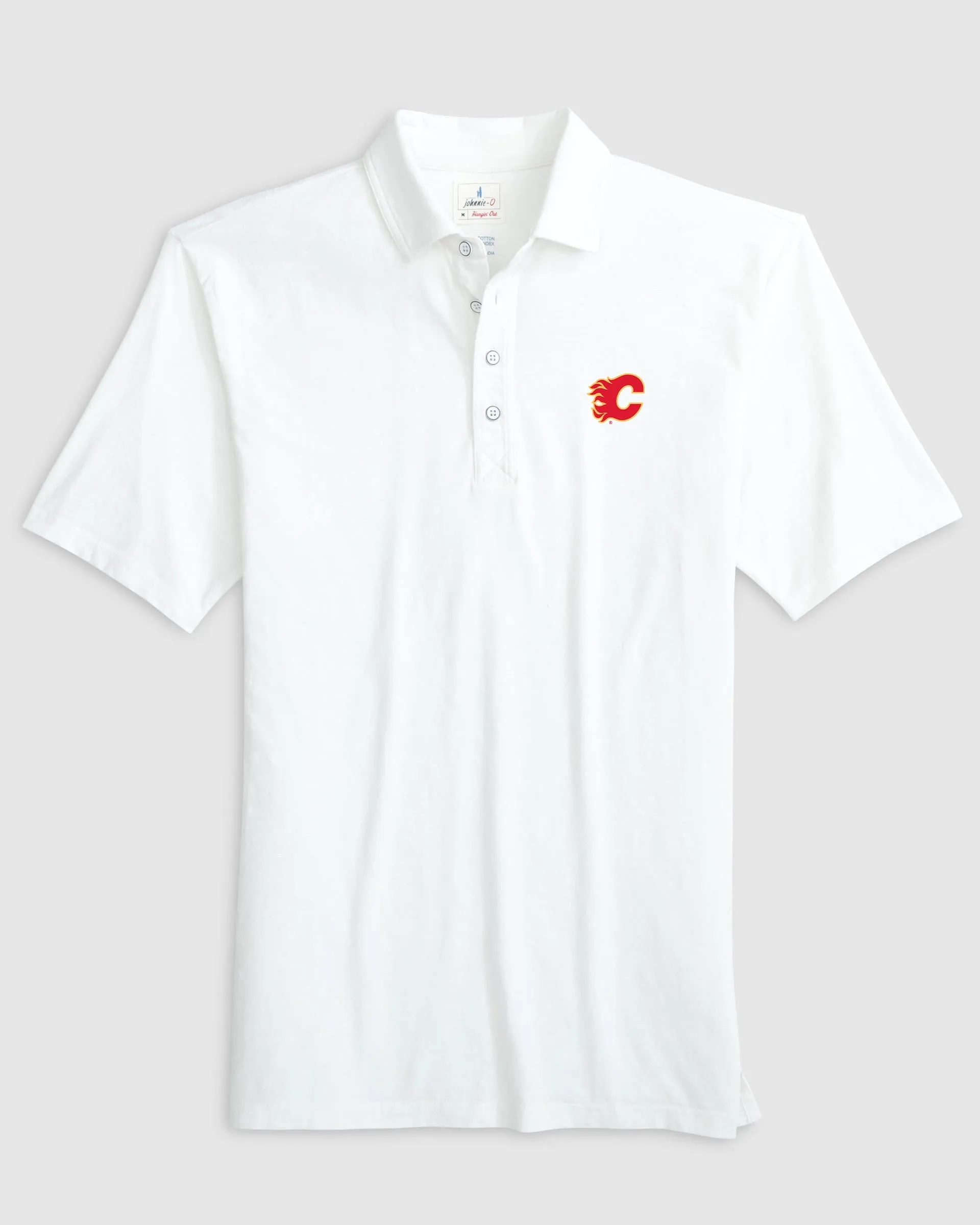 Calgary Flames Coastal Wash Original Polo sold by Johnnie-O product image thumbnail 4