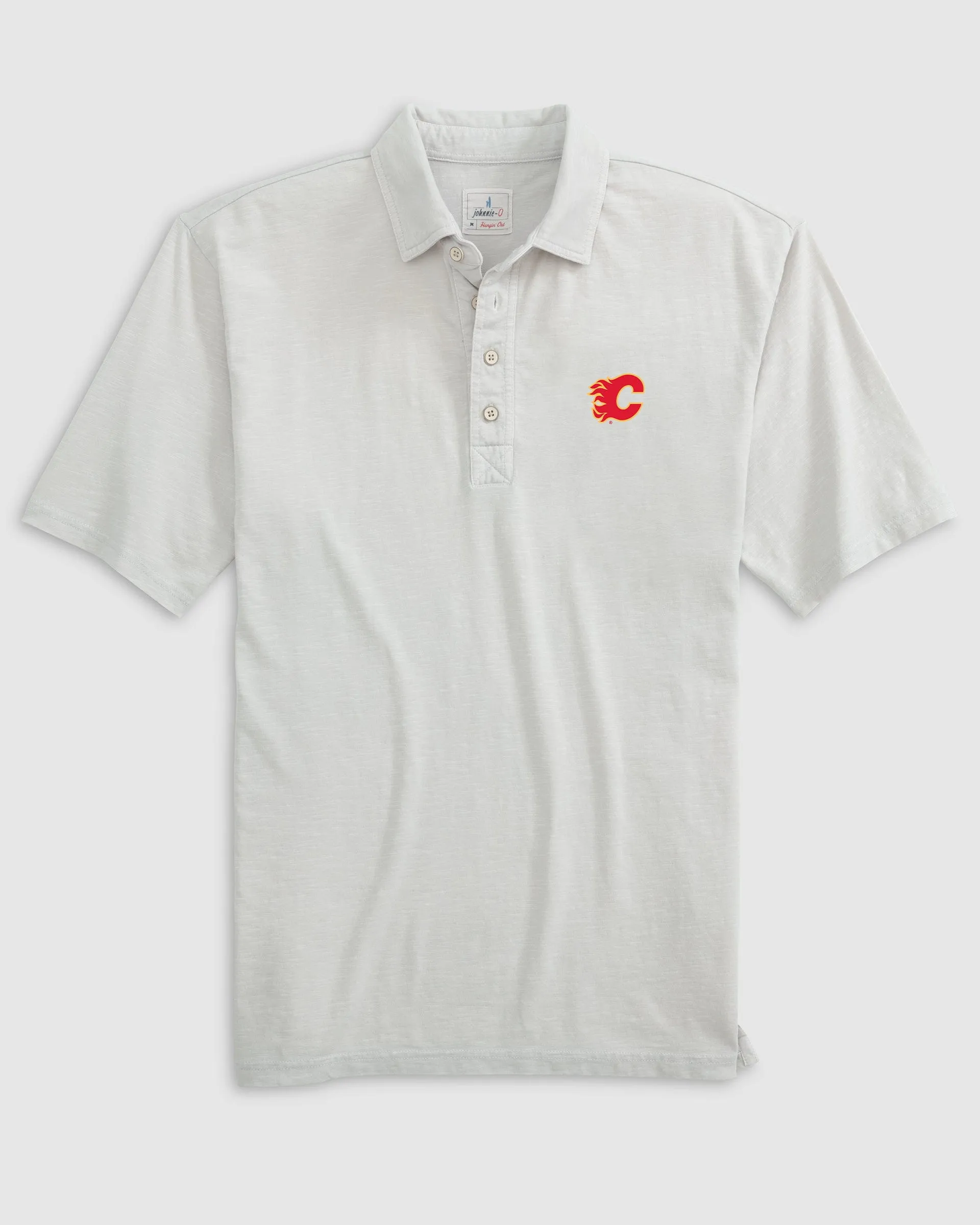 Calgary Flames Coastal Wash Original Polo sold by Johnnie-O product image thumbnail 2