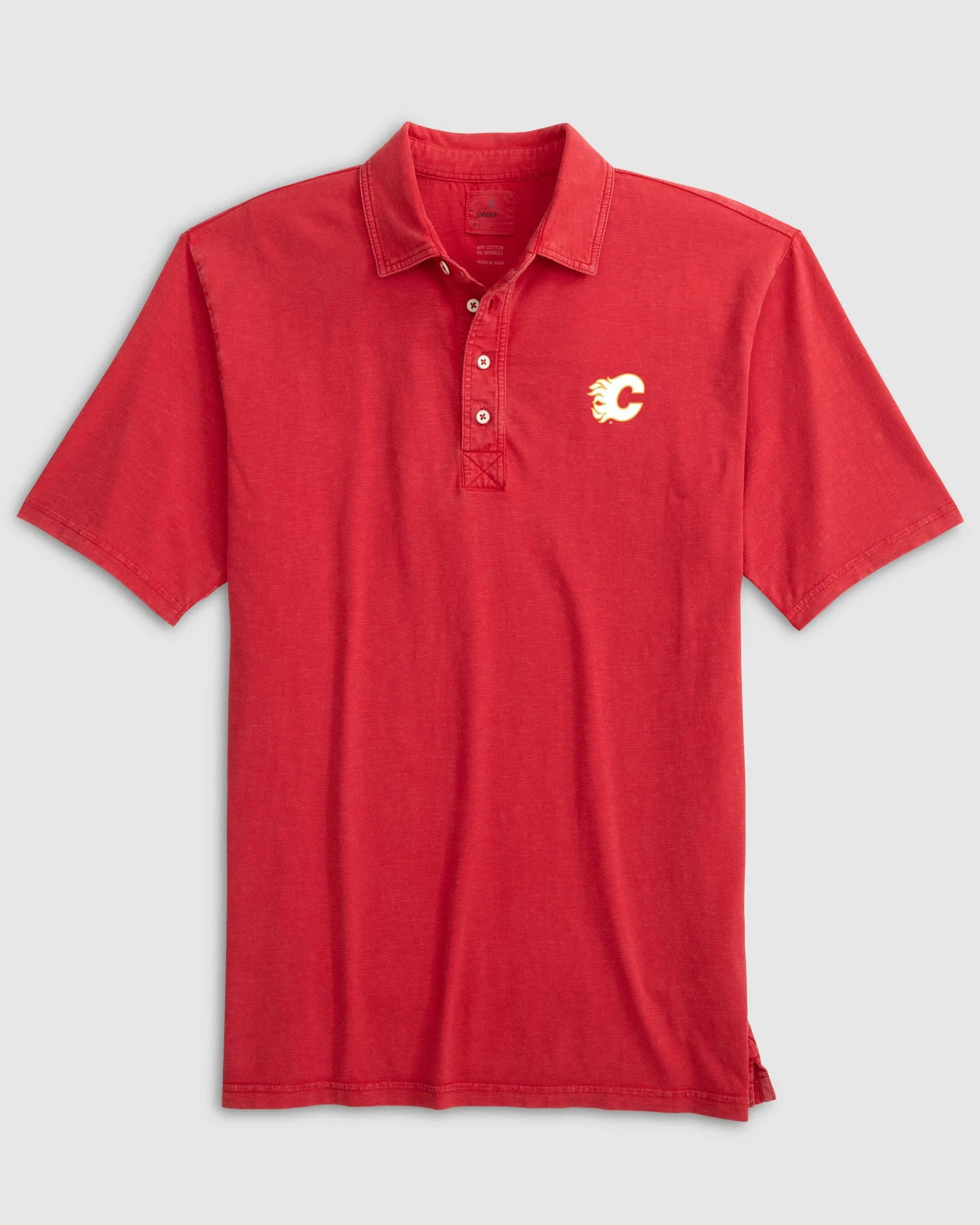 Calgary Flames Coastal Wash Original Polo sold by Johnnie-O product image thumbnail 3