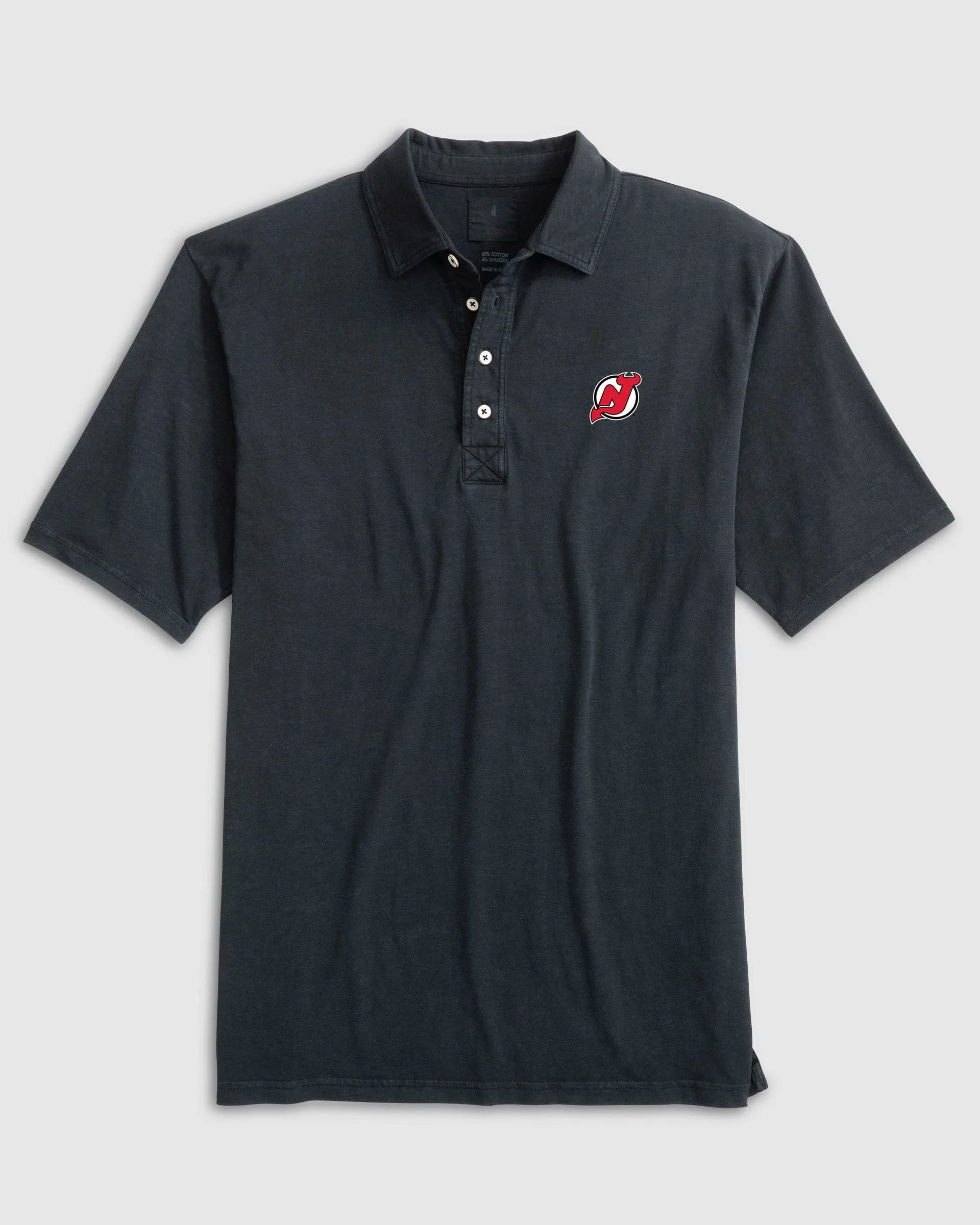 New Jersey Devils Coastal Wash Original Polo sold by Johnnie-O