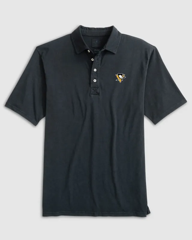 Pittsburgh Penguins Coastal Wash Original Polo sold by Johnnie-O