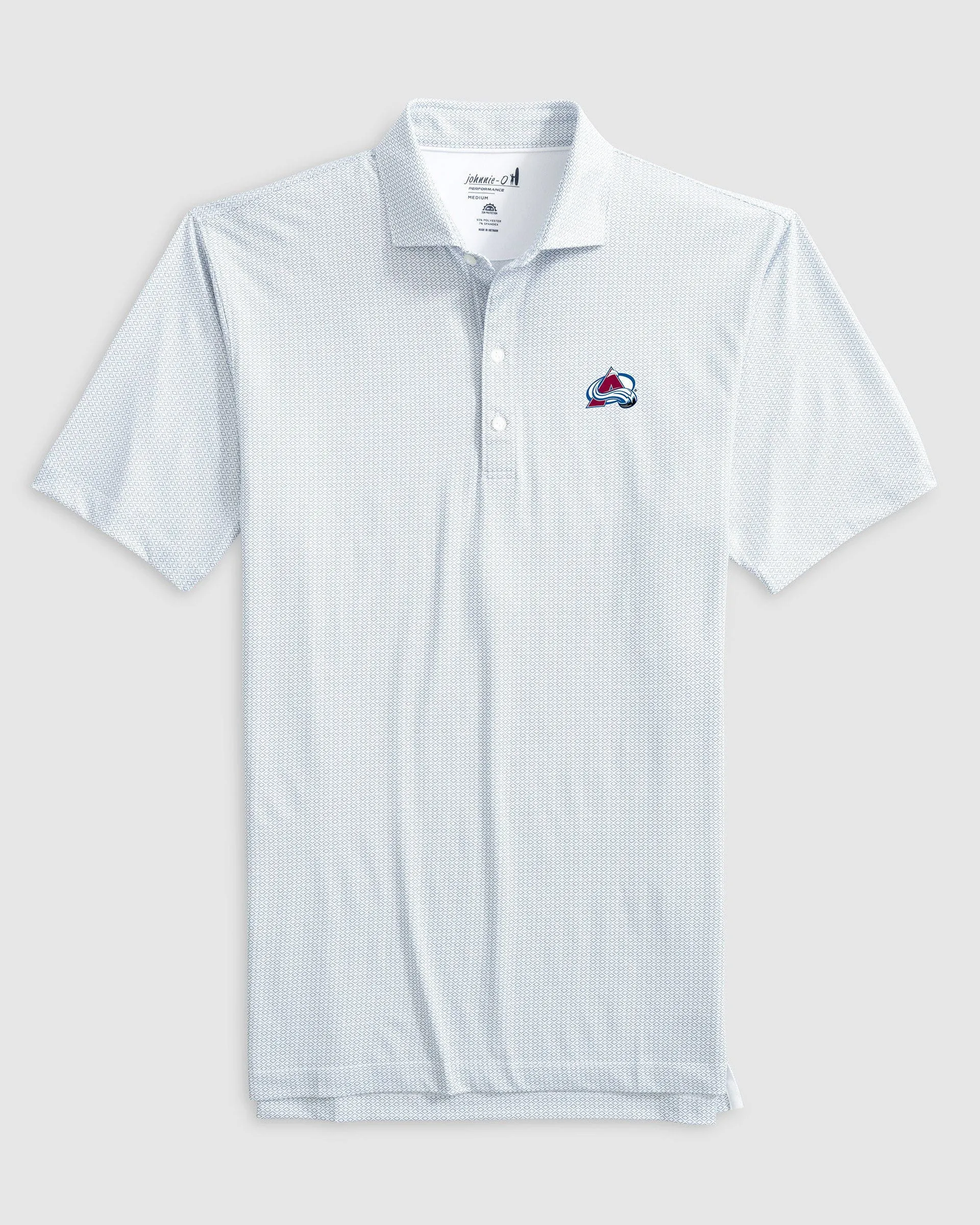 Colorado Avalanche Slade Performance Jersey Polo sold by Johnnie-O product image thumbnail 2