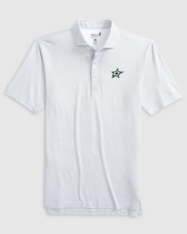 Dallas Stars Slade Performance Jersey Polo sold by Johnnie-O