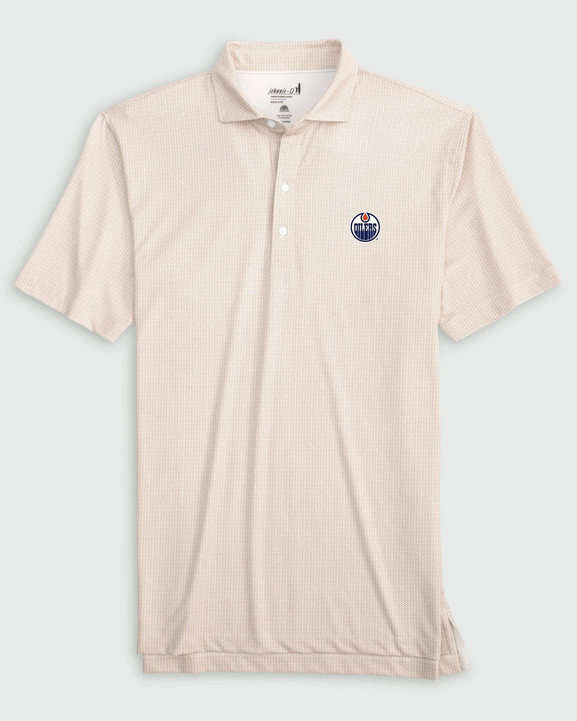 Edmonton Oilers Slade Performance Jersey Polo sold by Johnnie-O product image thumbnail 2