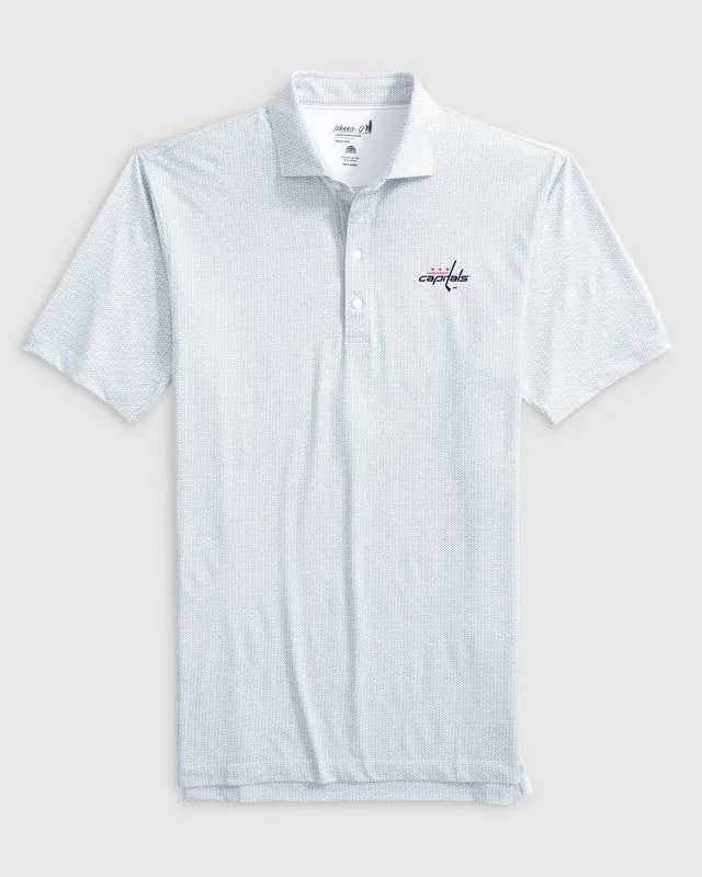 Washington Capitals Slade Performance Jersey Polo sold by Johnnie-O
