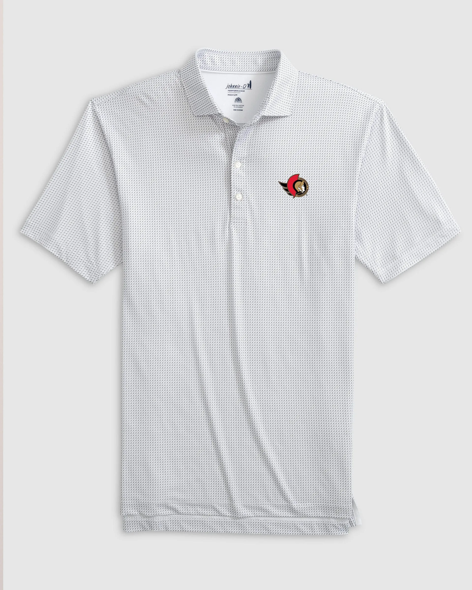 Ottawa Senators Tee Time Printed Performance Jersey Polo sold by Johnnie-O