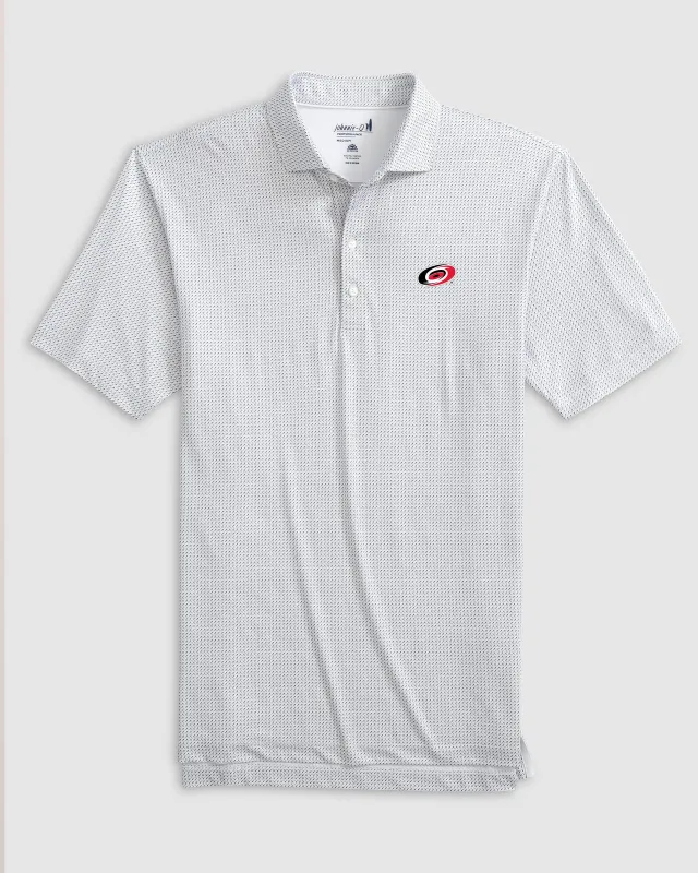 Carolina Hurricanes Tee Time Printed Performance Jersey Polo sold by Johnnie-O