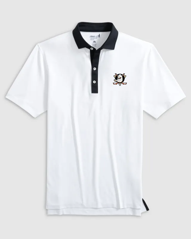 Anaheim Ducks Ramos Performance Jersey Polo sold by Johnnie-O