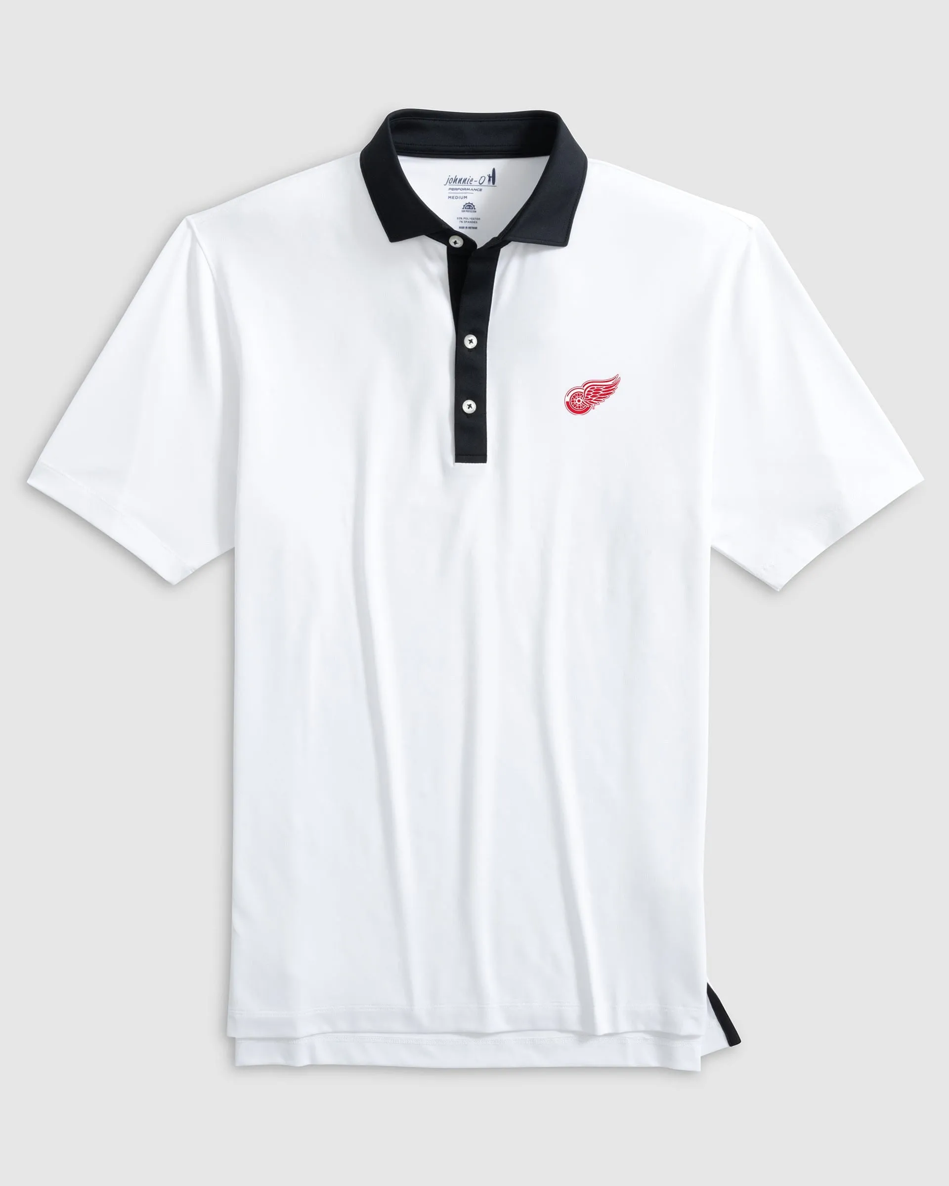 Detroit Redwings Ramos Performance Jersey Polo sold by Johnnie-O
