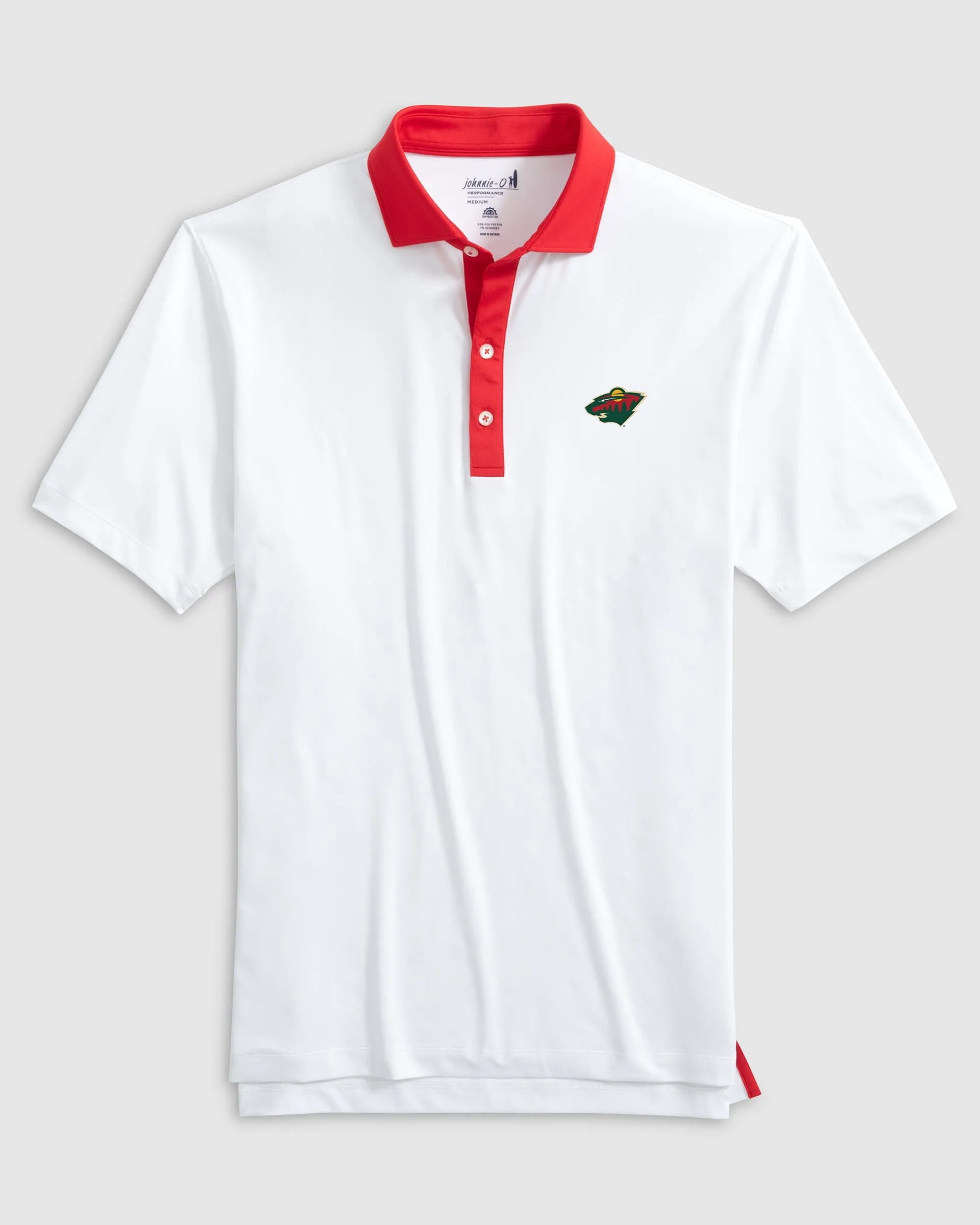 Minnesota Wild Ramos Performance Jersey Polo sold by Johnnie-O product image thumbnail 2