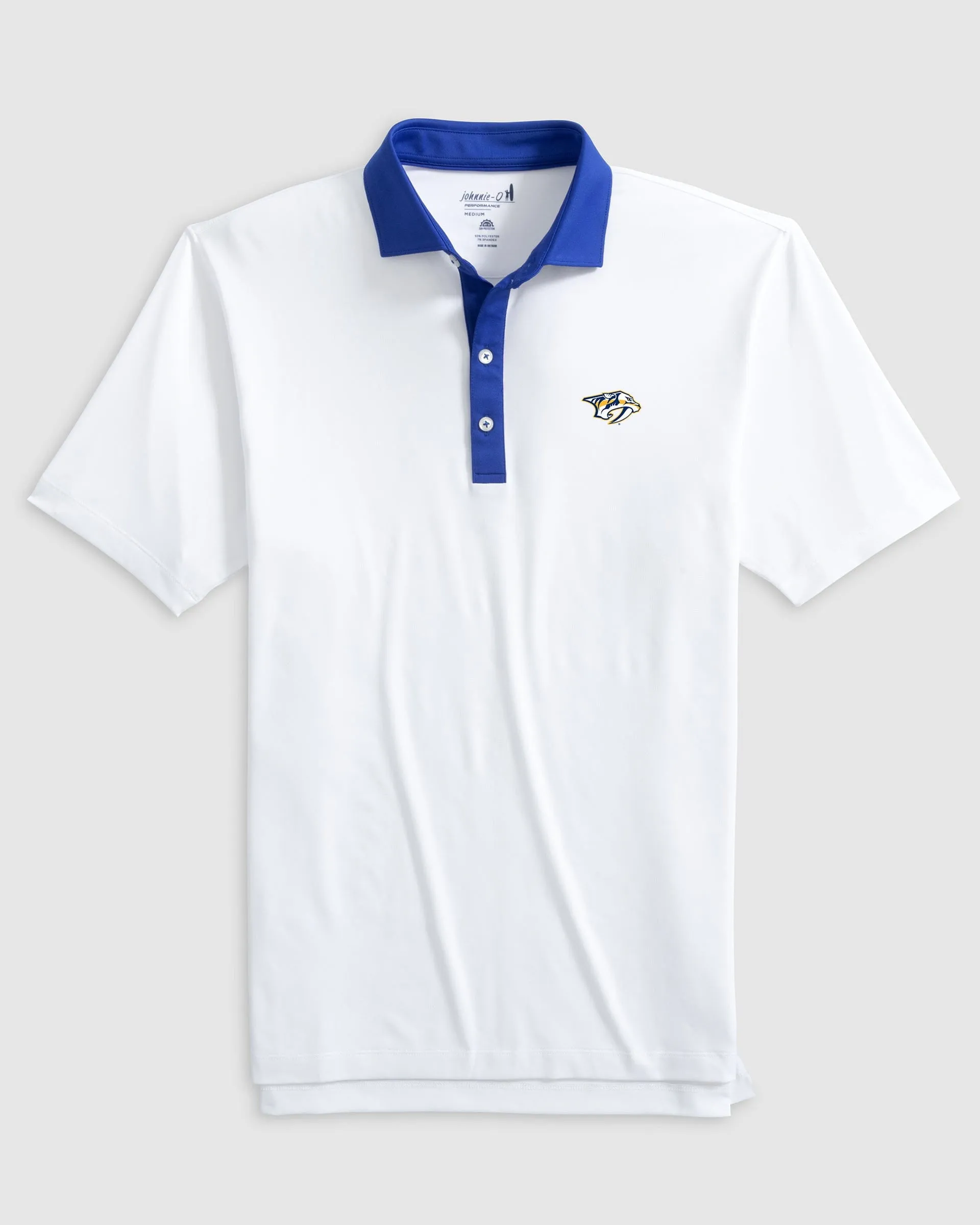 Nashville Predators Ramos Performance Jersey Polo sold by Johnnie-O product image thumbnail 2