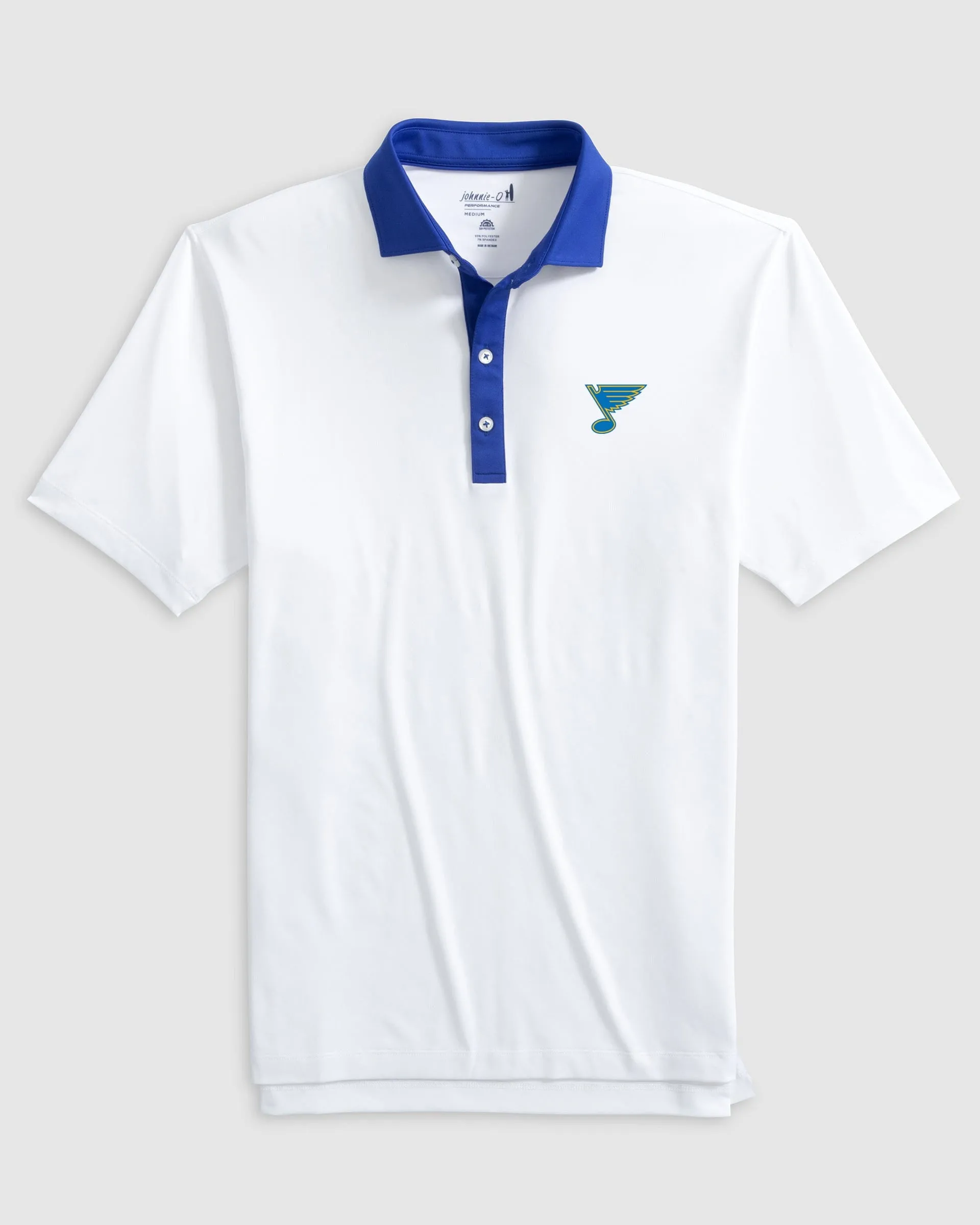 St. Louis Blues Ramos Performance Jersey Polo sold by Johnnie-O product image thumbnail 3