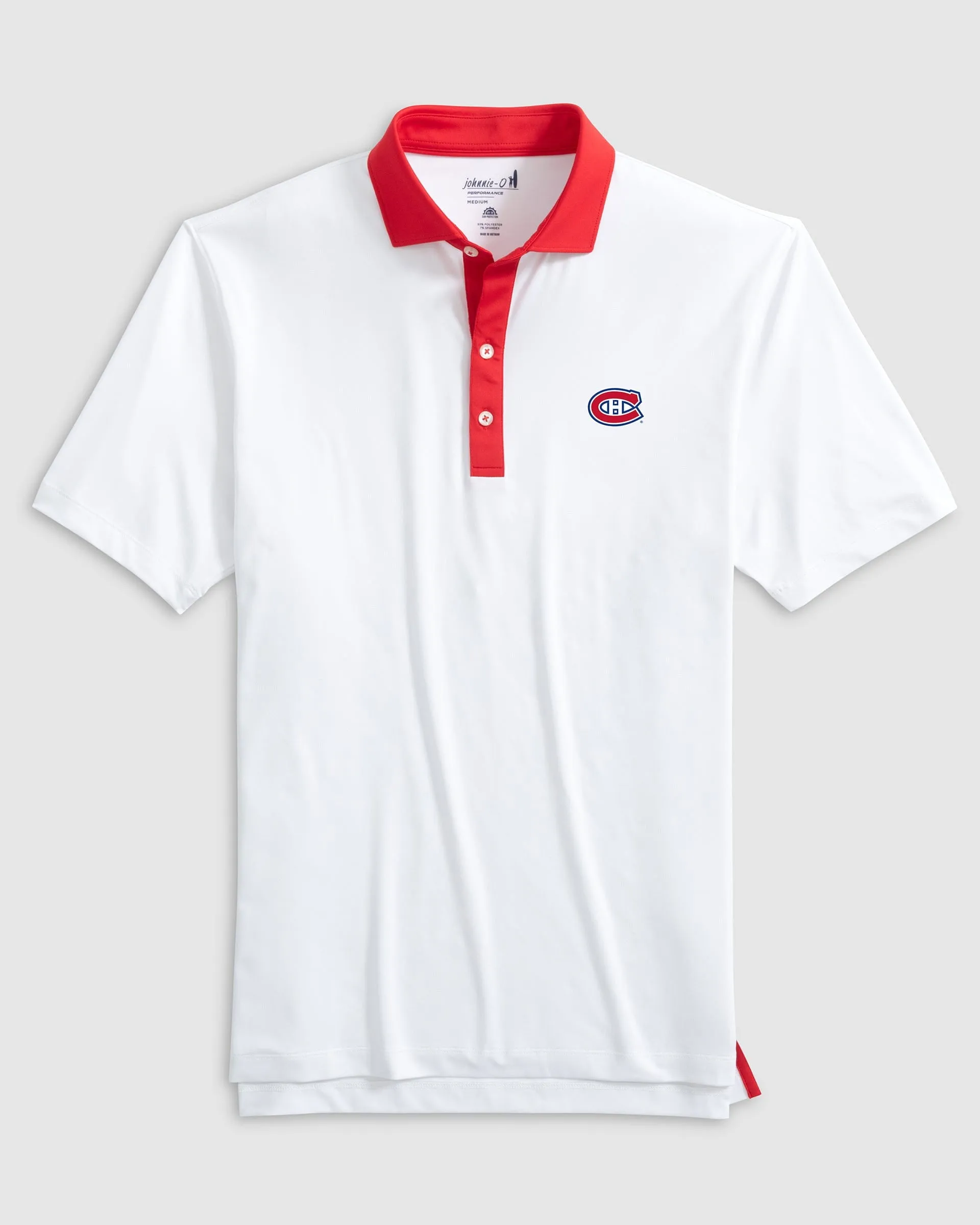 Montreal Canadiens Ramos Performance Jersey Polo sold by Johnnie-O product image thumbnail 2
