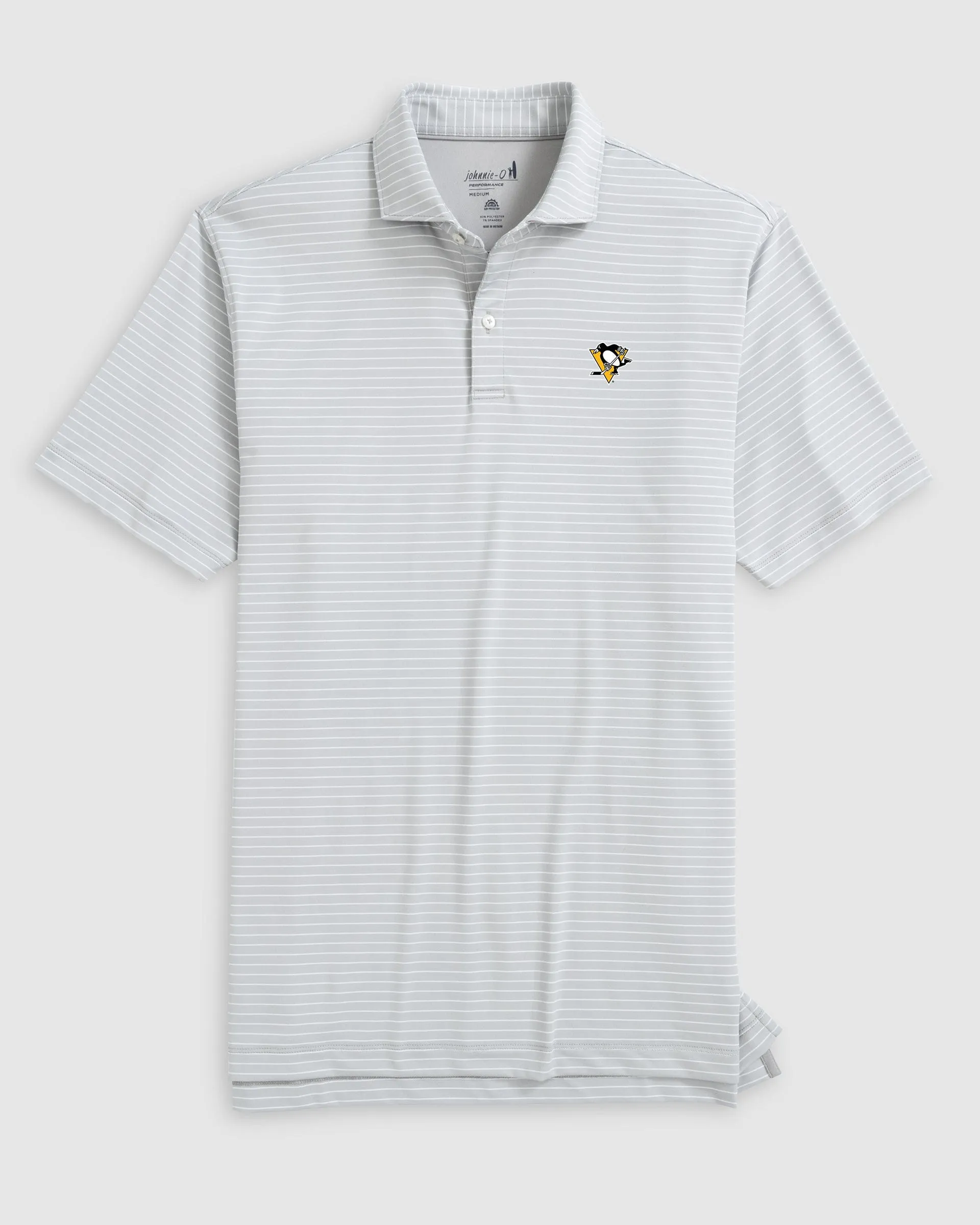 Pittsburgh Penguins Beau Striped Performance Jersey Polo sold by Johnnie-O product image thumbnail 2