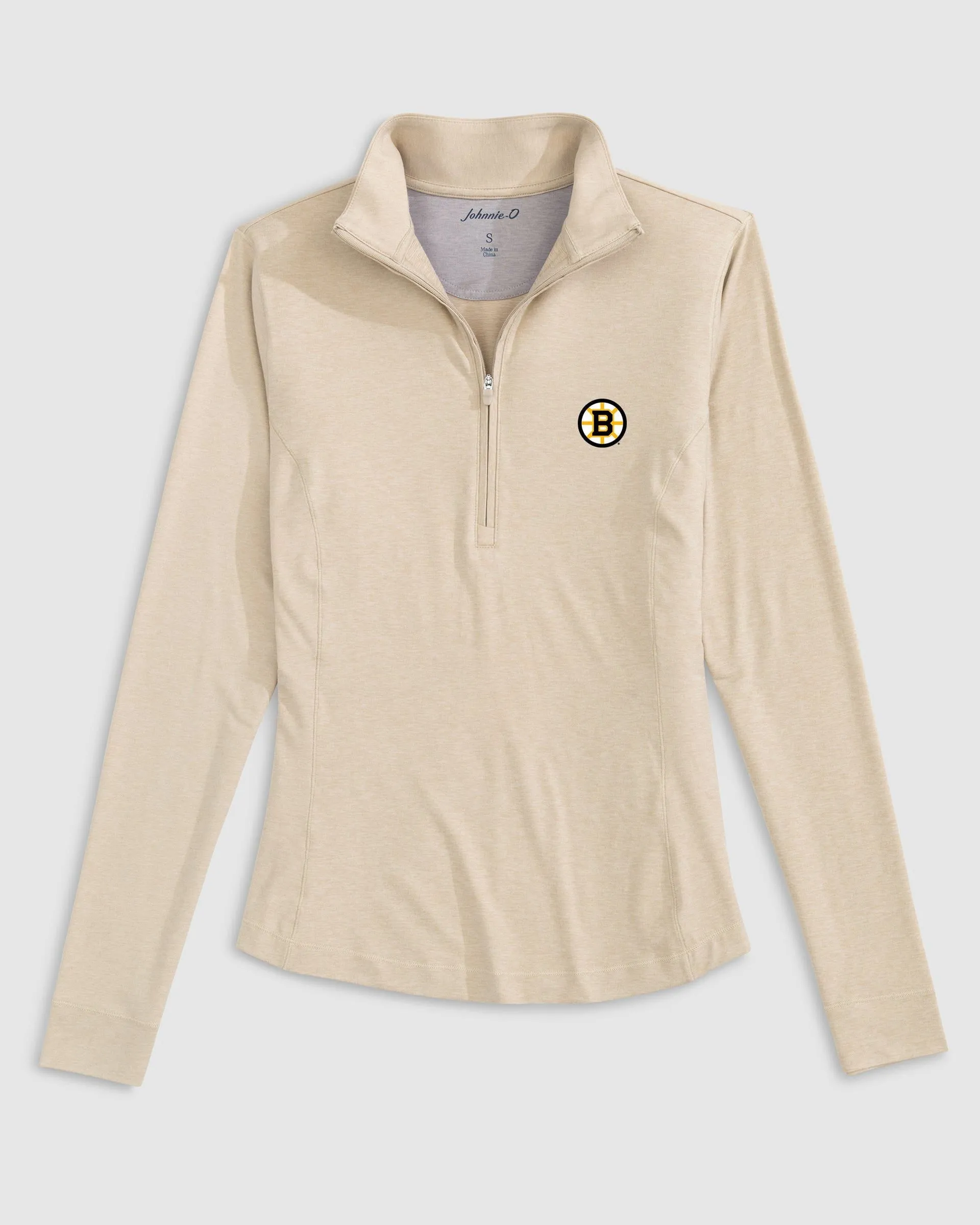 Women's Boston Bruins Susie Performance 1/4 Zip sold by Johnnie-O product image thumbnail 2