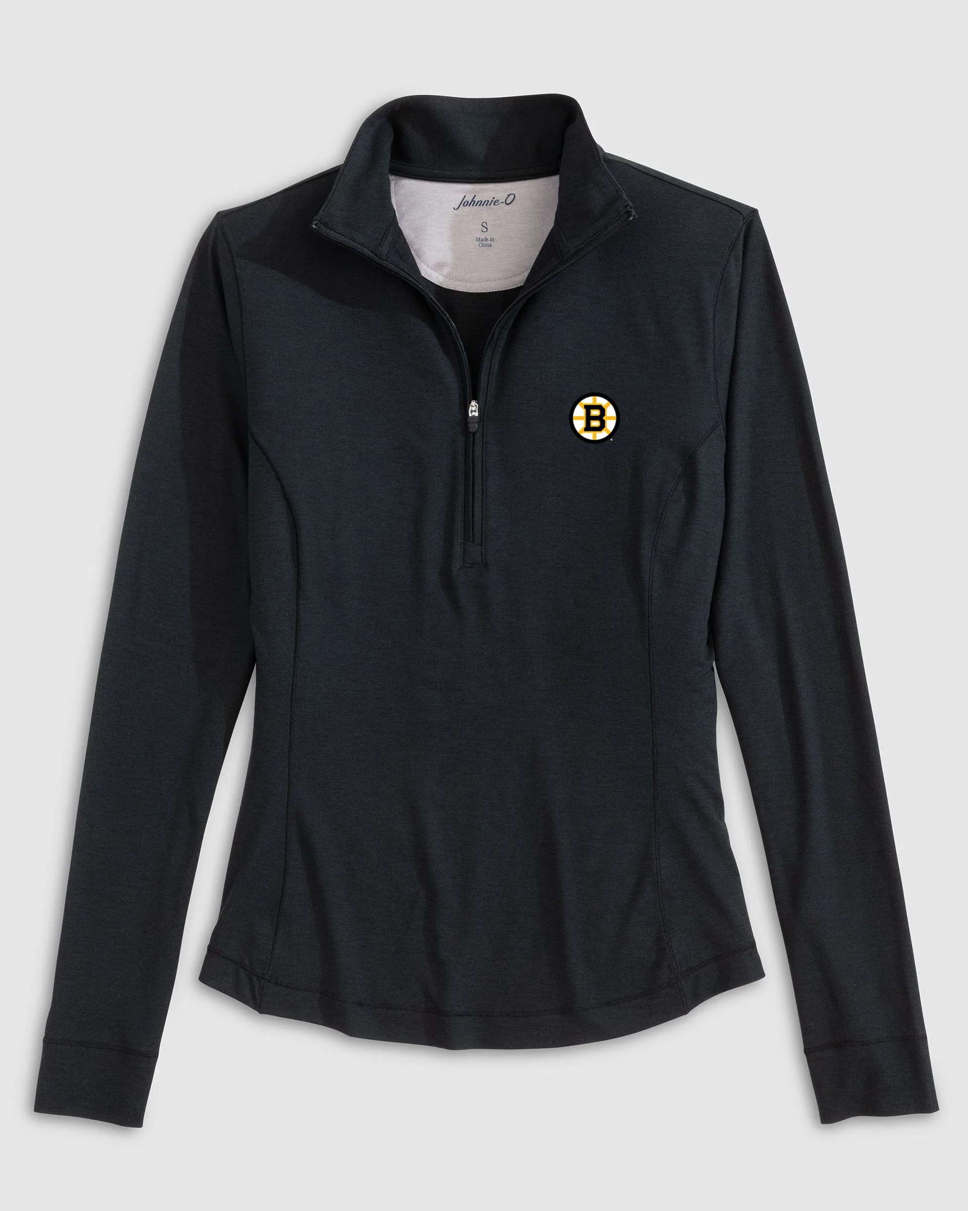 Women's Boston Bruins Susie Performance 1/4 Zip sold by Johnnie-O
