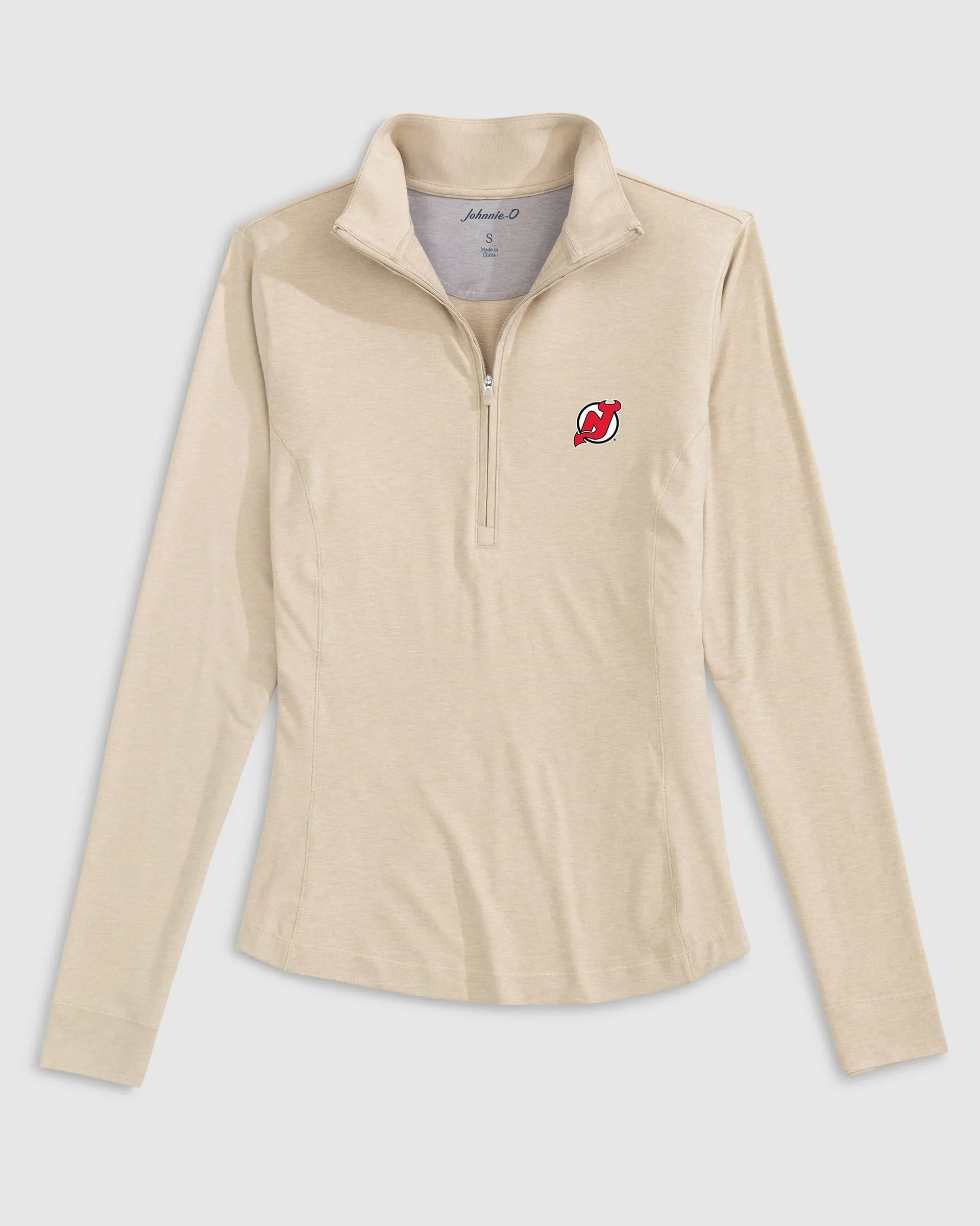 Women's New Jersey Devils Susie Performance 1/4 Zip sold by Johnnie-O product image thumbnail 2