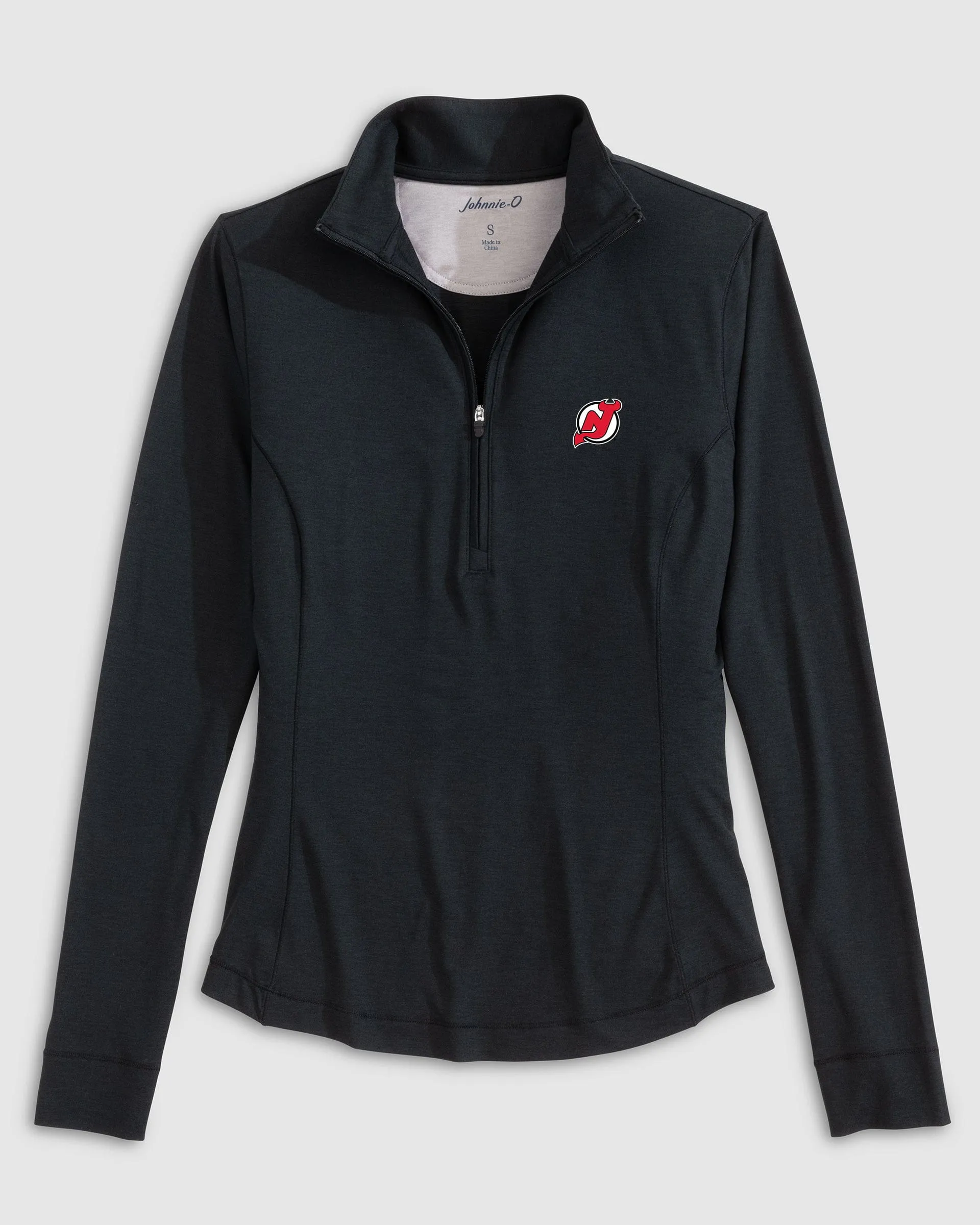 Women's New Jersey Devils Susie Performance 1/4 Zip sold by Johnnie-O