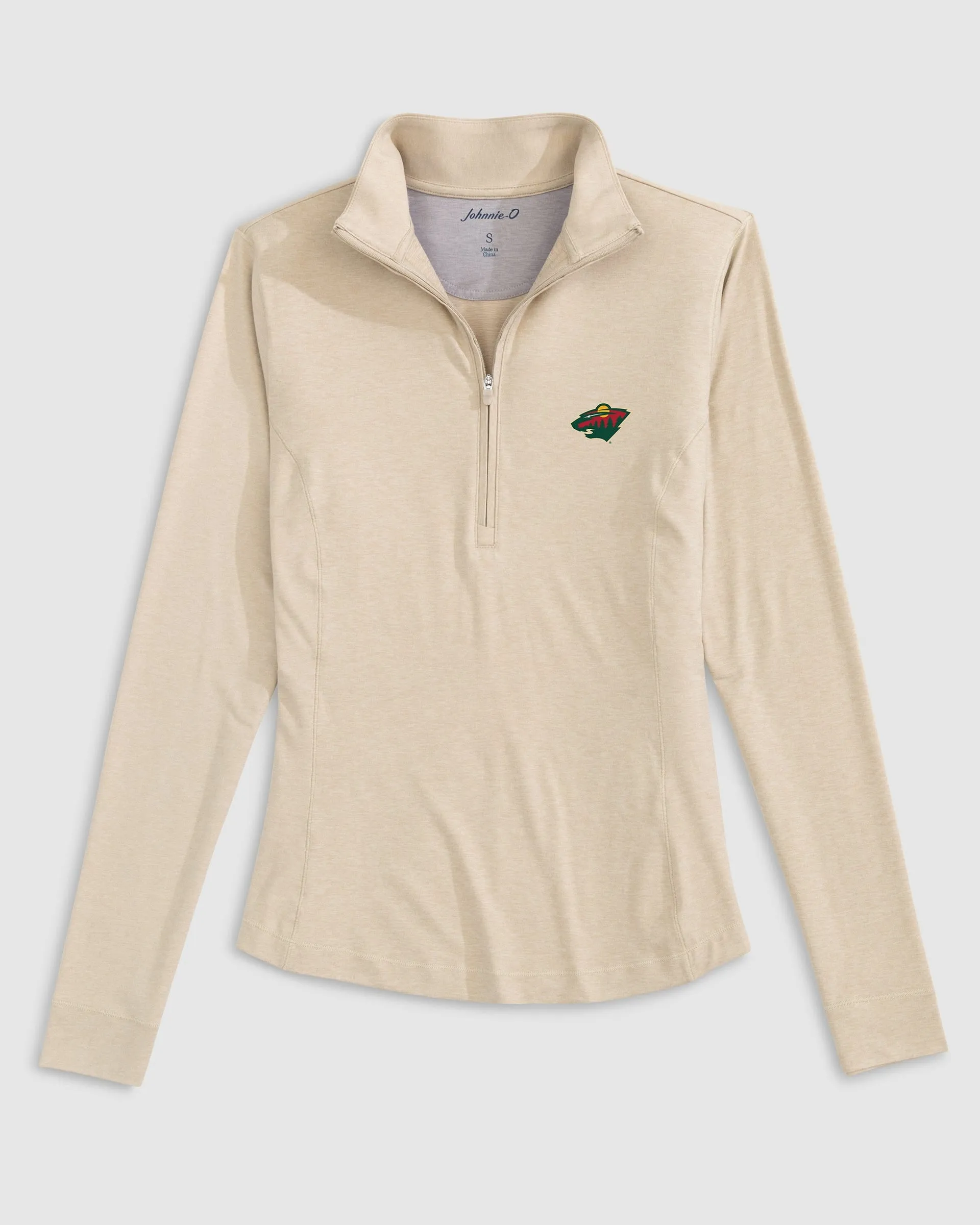 Women's Minnesota Wild Susie Performance 1/4 Zip sold by Johnnie-O product image thumbnail 2