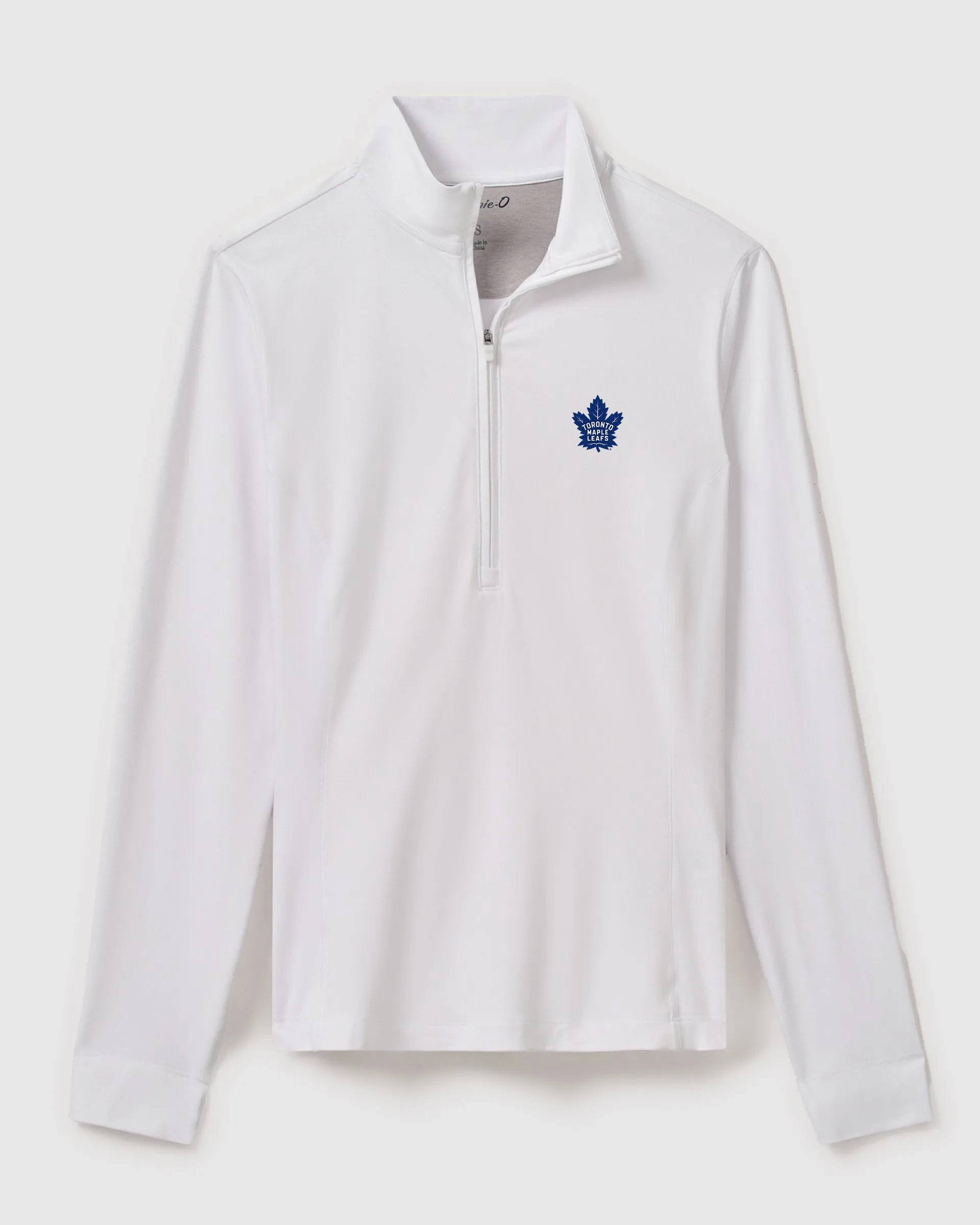 Women's Toronto Maple Leafs Susie Performance 1/4 Zip sold by Johnnie-O product image thumbnail 3