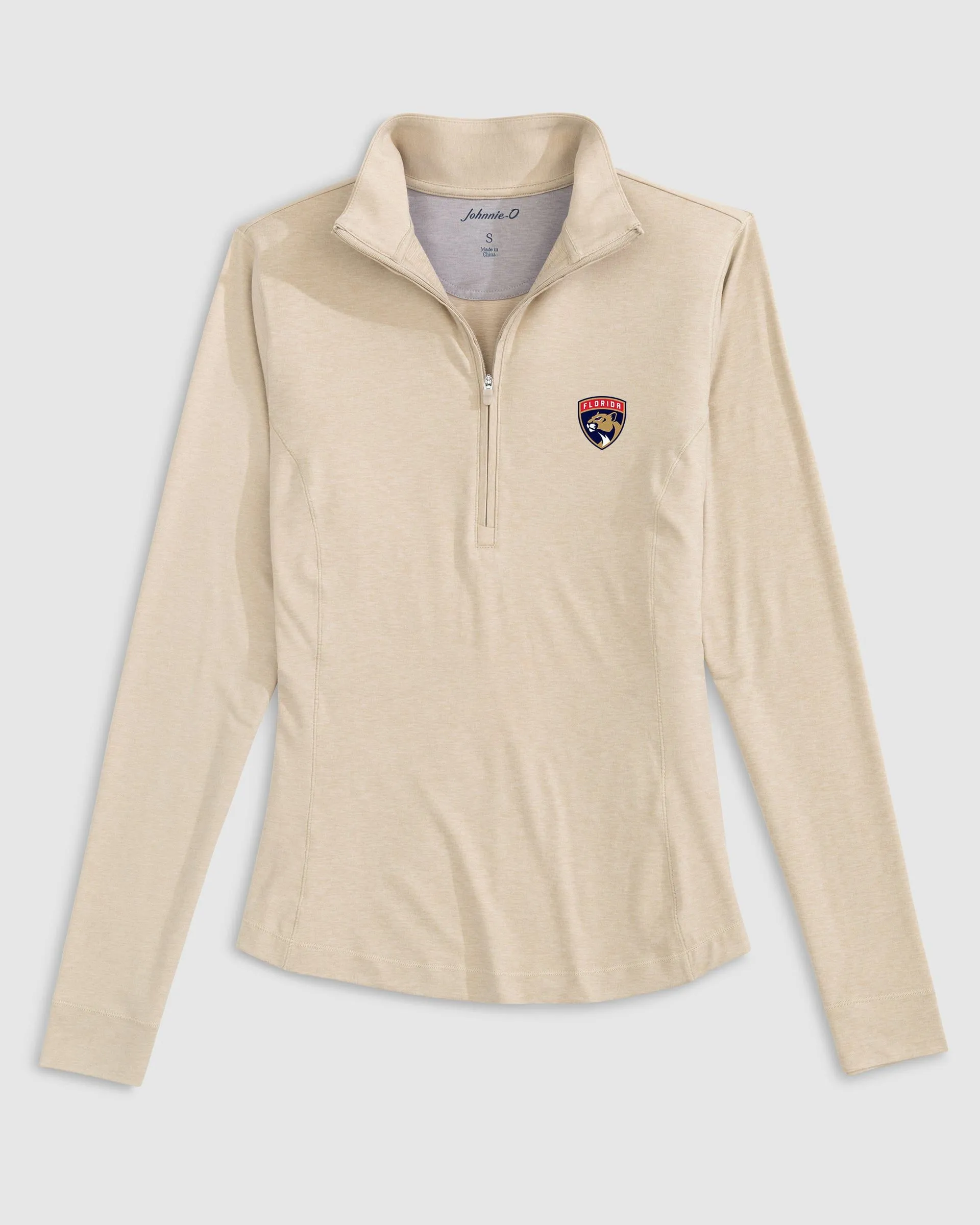 Women's Florida Panthers Susie Performance 1/4 Zip sold by Johnnie-O