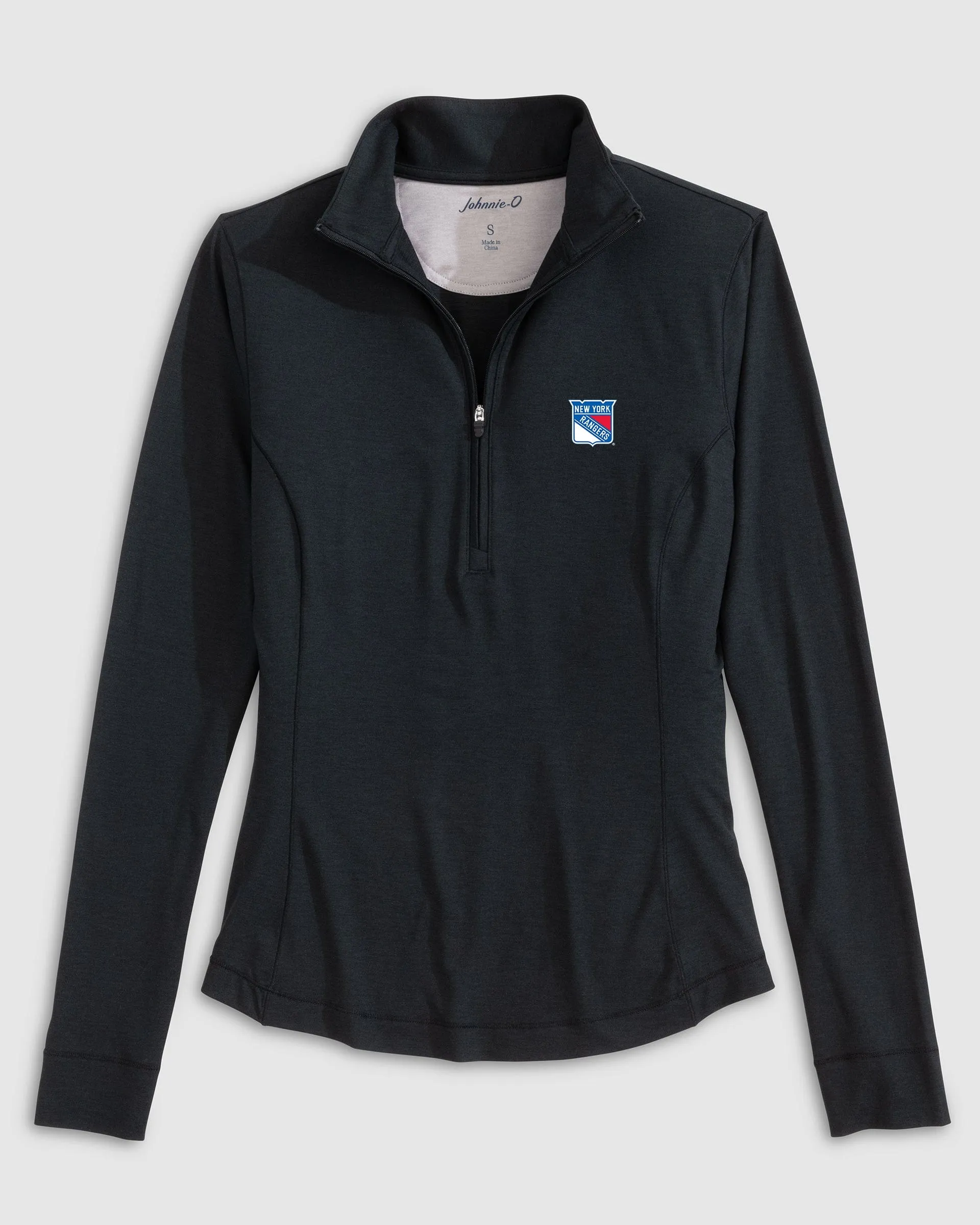 Women's New York Rangers Susie Performance 1/4 Zip sold by Johnnie-O