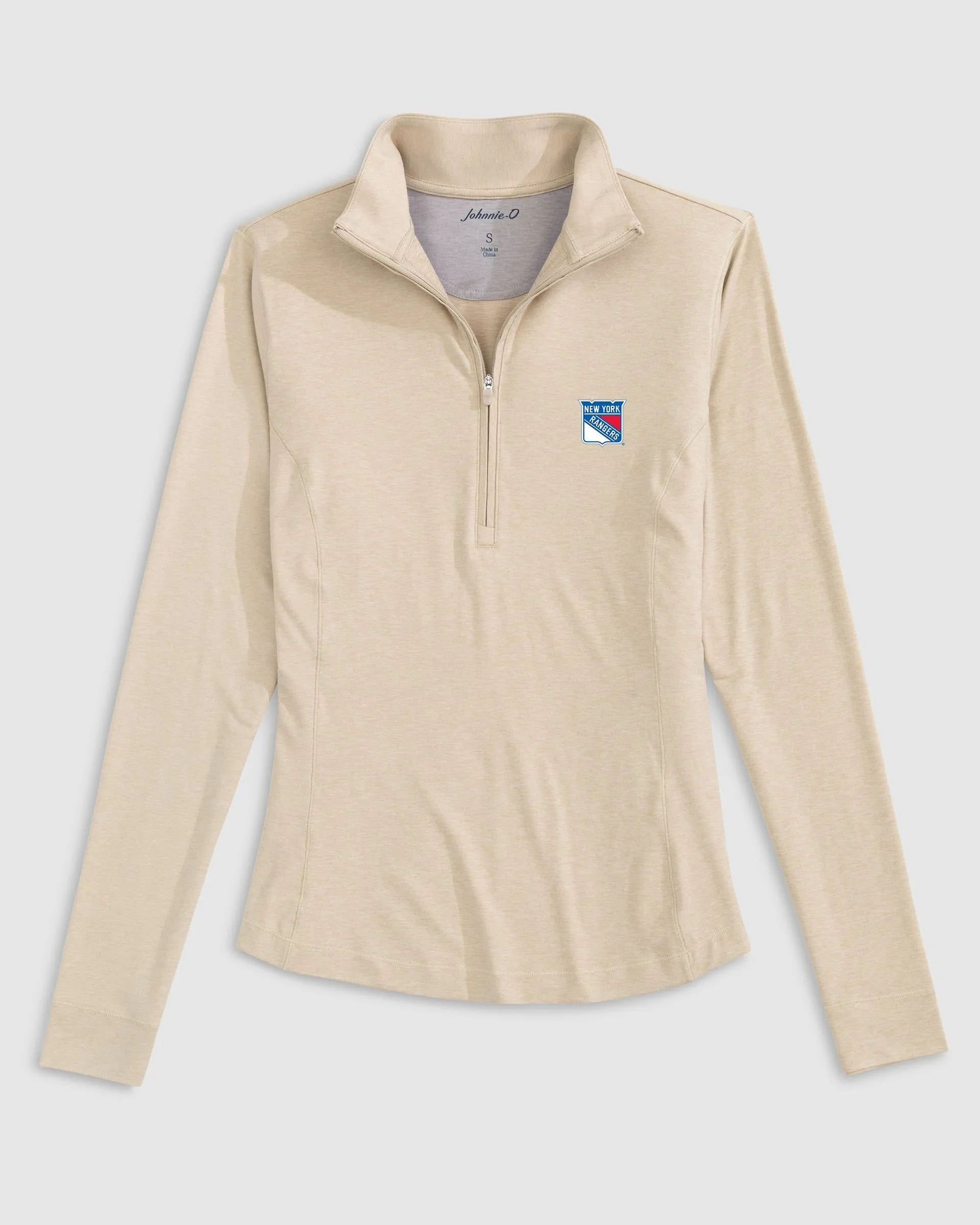 Women's New York Rangers Susie Performance 1/4 Zip sold by Johnnie-O product image thumbnail 2
