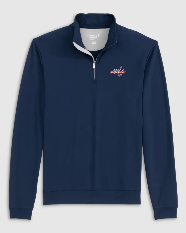 Washington Capitals Motion Performance 1/4 Zip Pullover sold by Johnnie-O