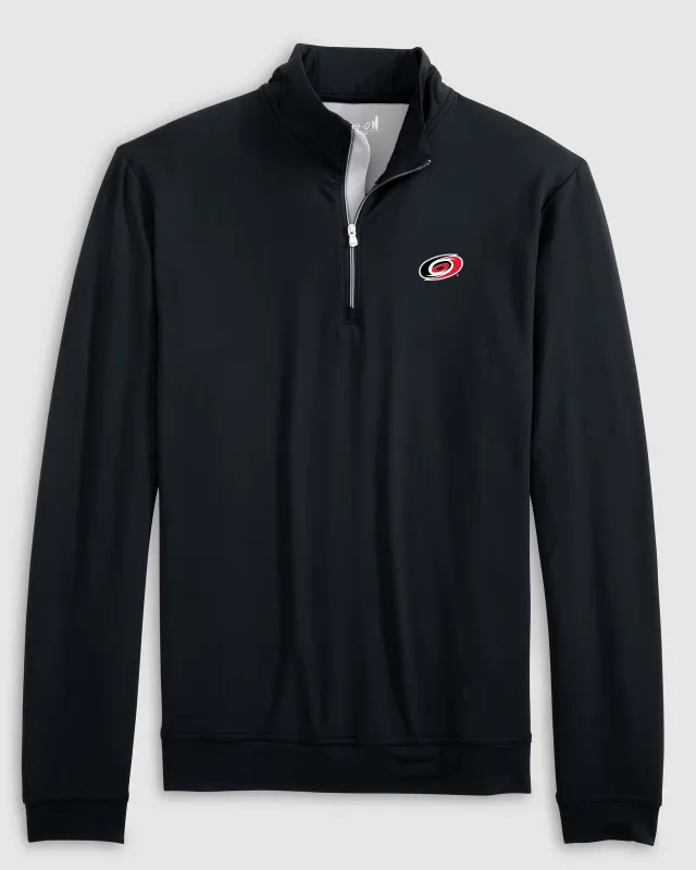 Carolina Hurricanes Motion Performance 1/4 Zip Pullover sold by Johnnie-O