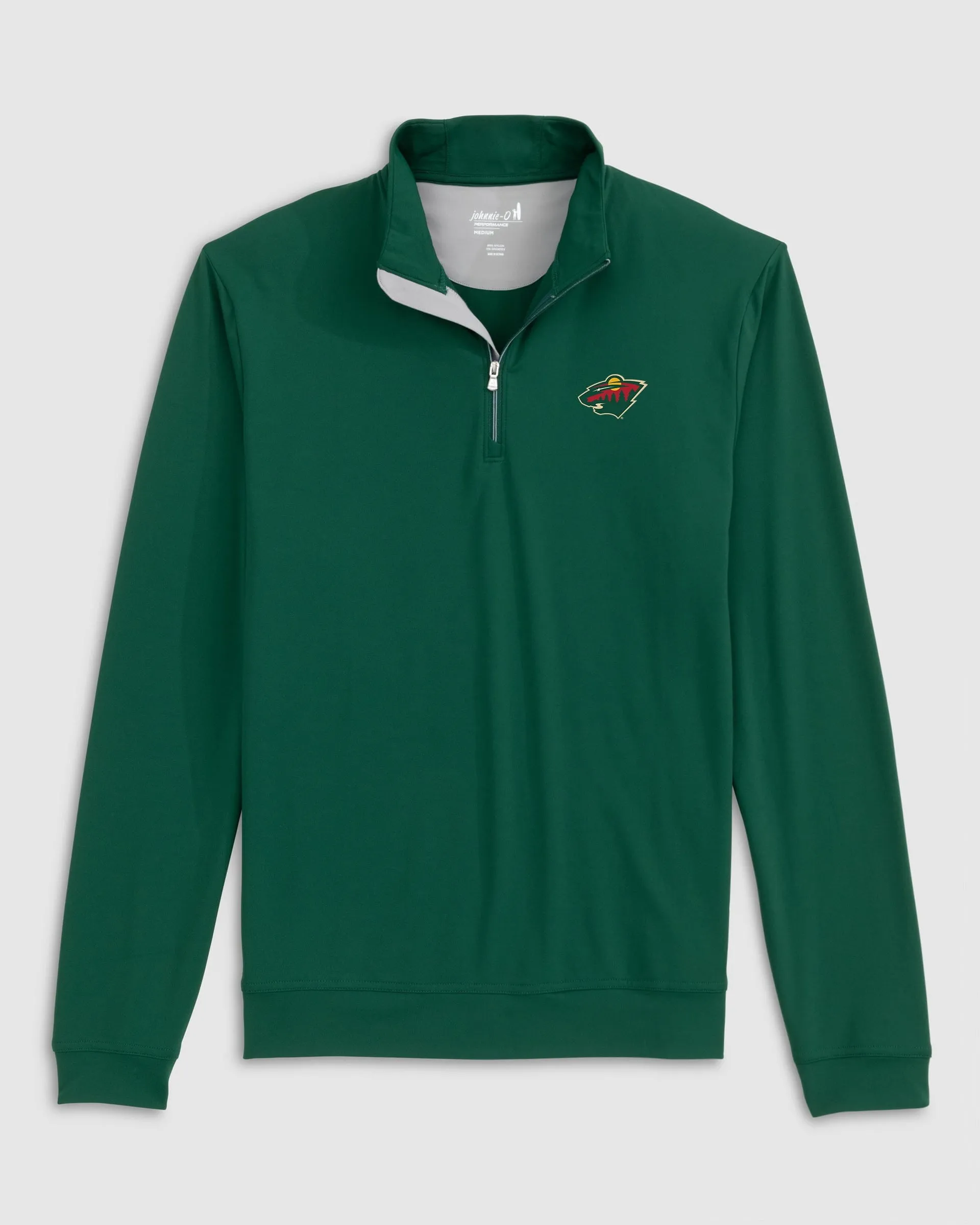 Minnesota Wild Motion Performance 1/4 Zip Pullover sold by Johnnie-O product image thumbnail 2