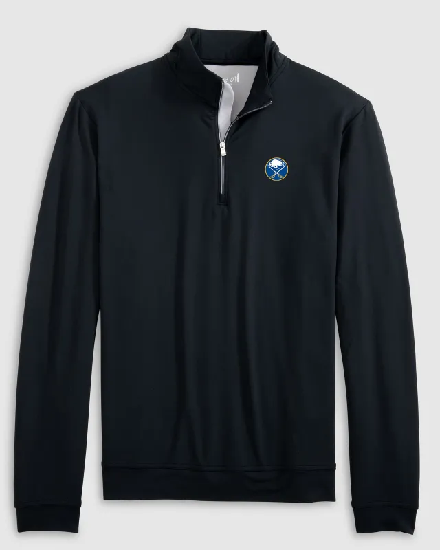 Buffalo Sabres Motion Performance 1/4 Zip Pullover sold by Johnnie-O