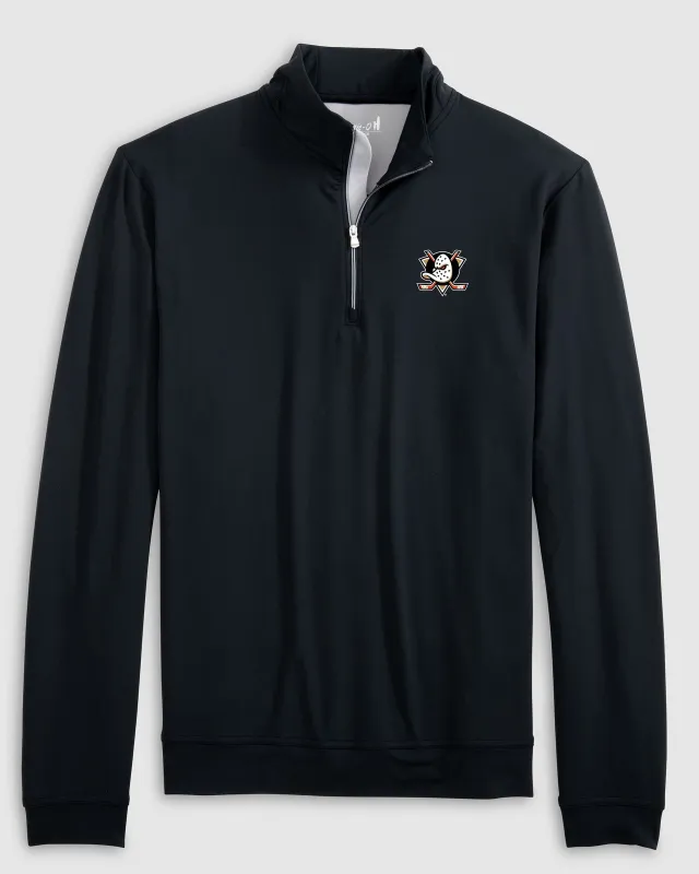 Anaheim Ducks Motion Performance 1/4 Zip Pullover sold by Johnnie-O