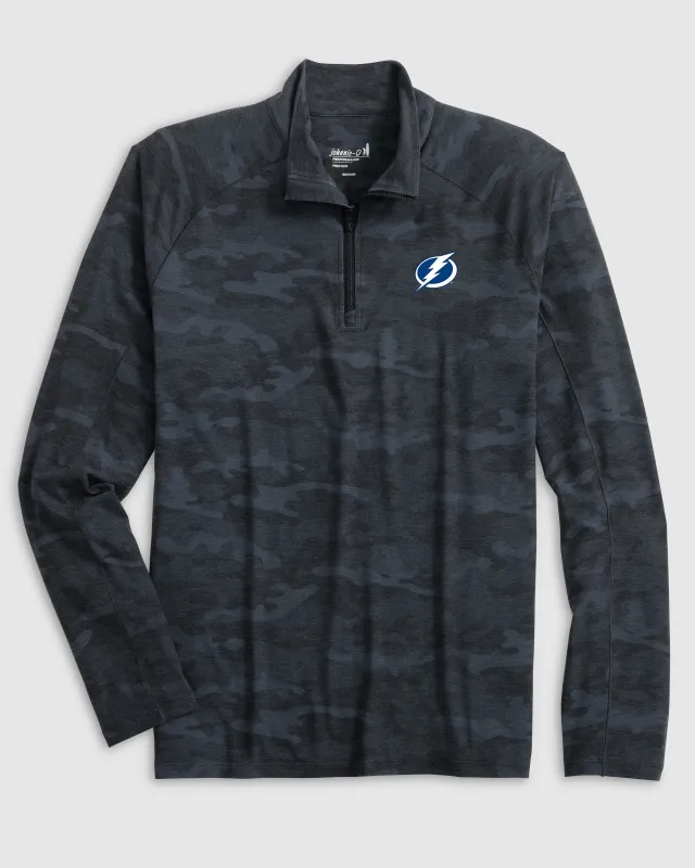 Tampa Bay Lightning Patton Performance Camo 1/4 Zip sold by Johnnie-O