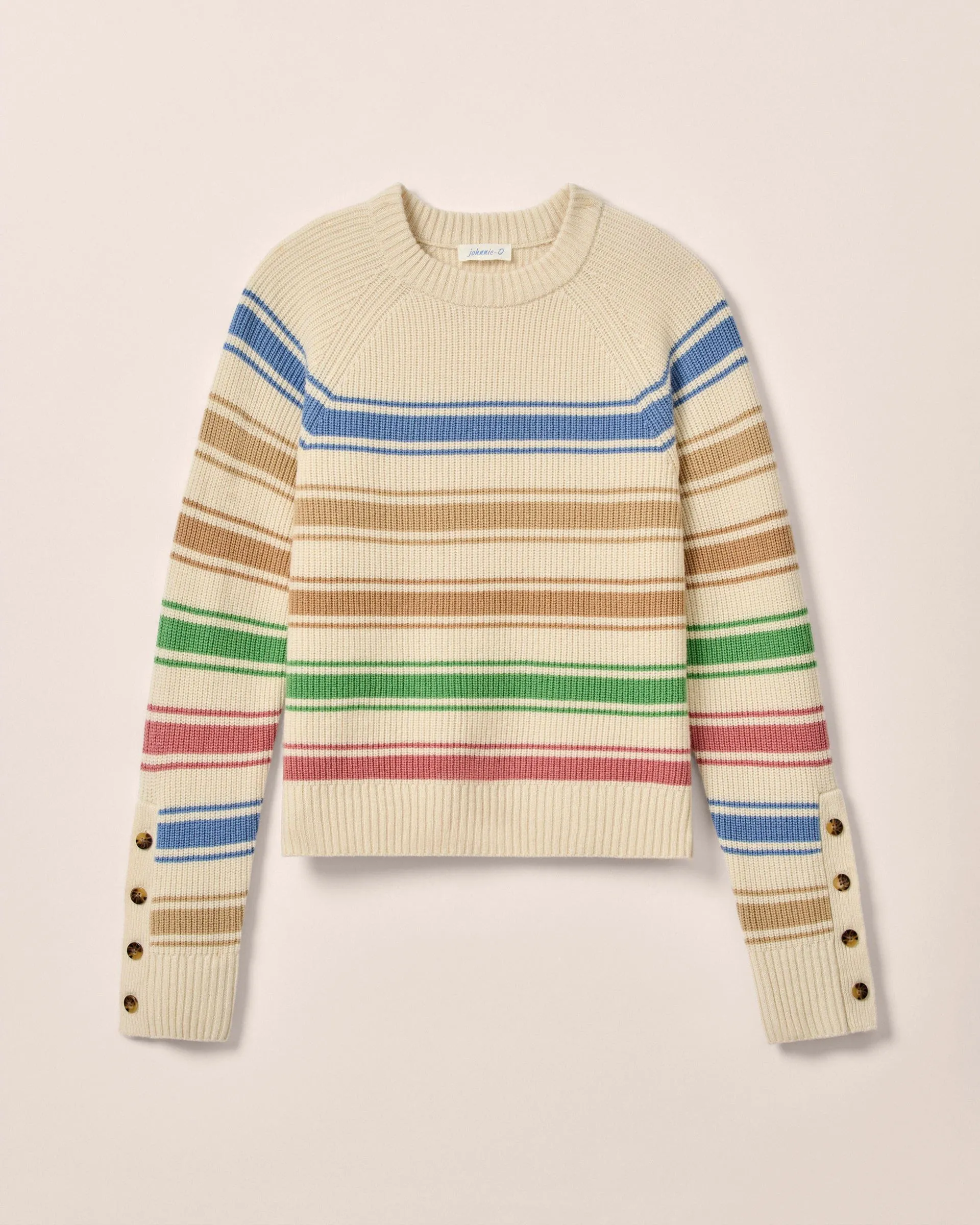 Kinze Striped Crewneck Sweater sold by Johnnie-O product image thumbnail 5