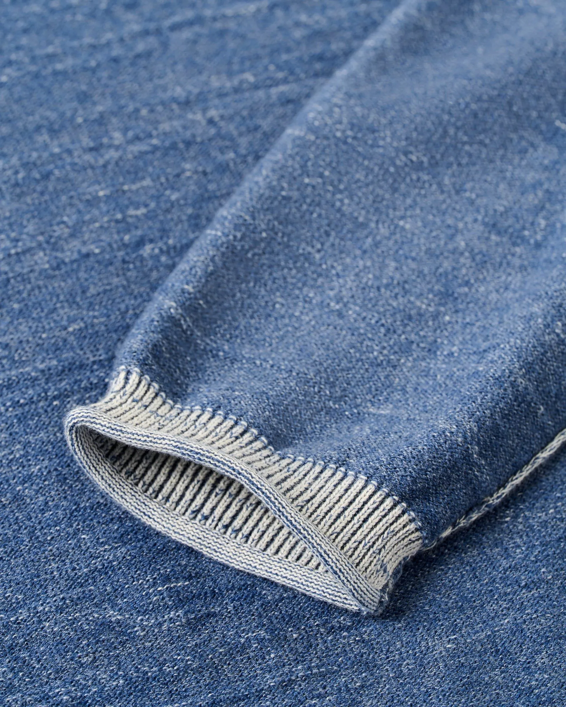 Big & Tall Jamesy Split Crewneck Cotton Sweater sold by Johnnie-O product image thumbnail 5