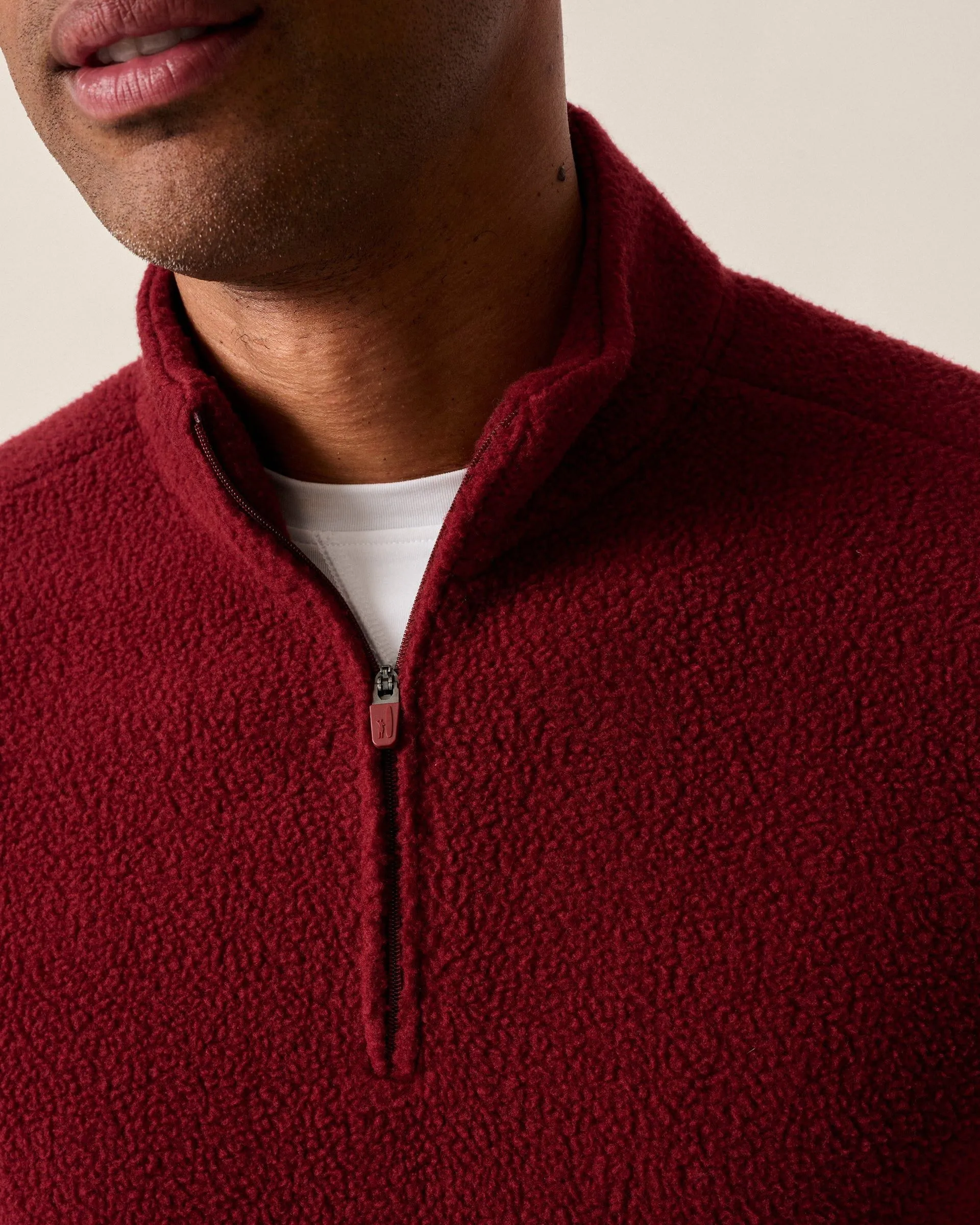 Dion Sherpa 1/4 Zip Pullover sold by Johnnie-O product image thumbnail 2