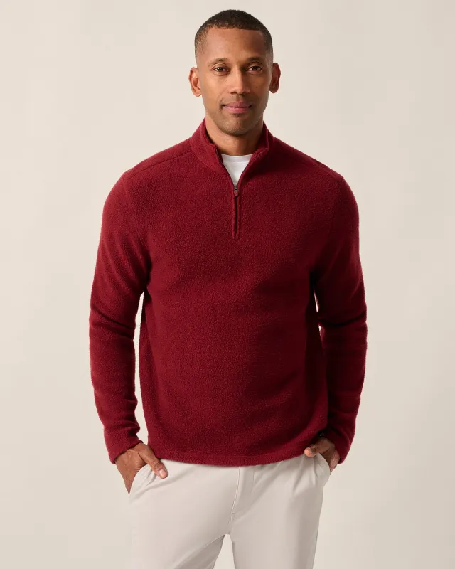 Dion Sherpa 1/4 Zip Pullover sold by Johnnie-O