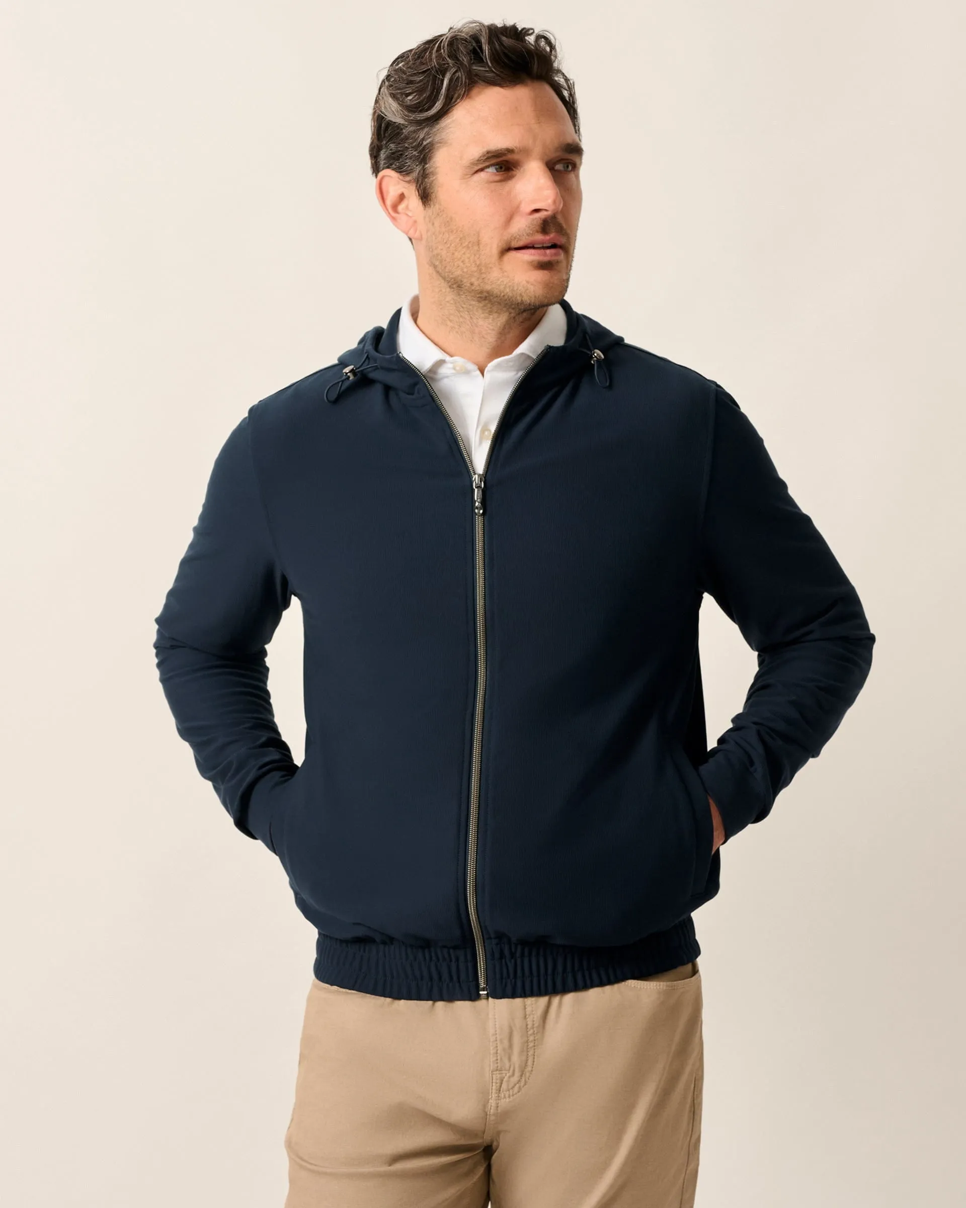 Amir Top Shelf Full-Zip Hooded Jacket sold by Johnnie-O product image thumbnail 4
