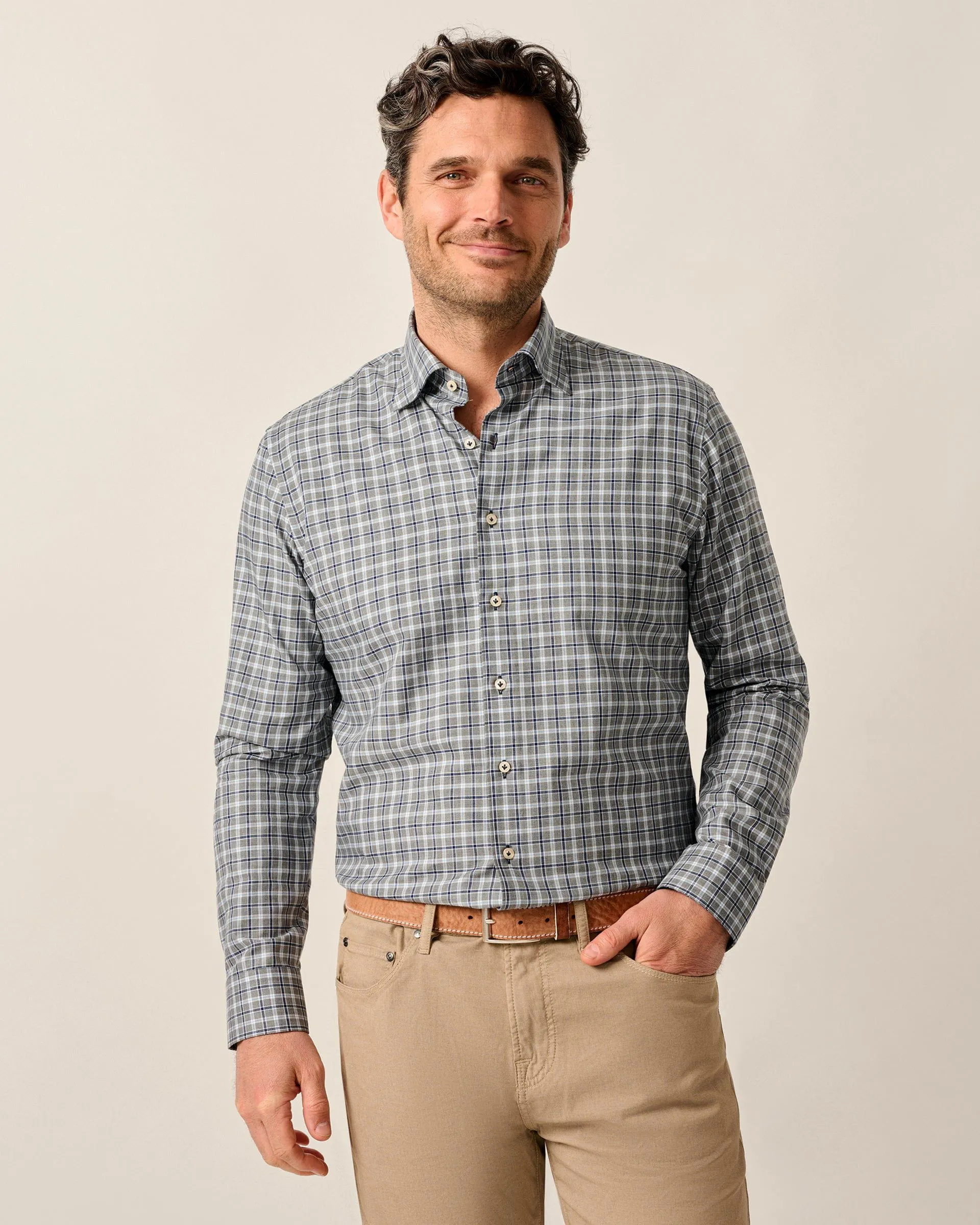 Top Shelf Button Down Shirt - Warden sold by Johnnie-O