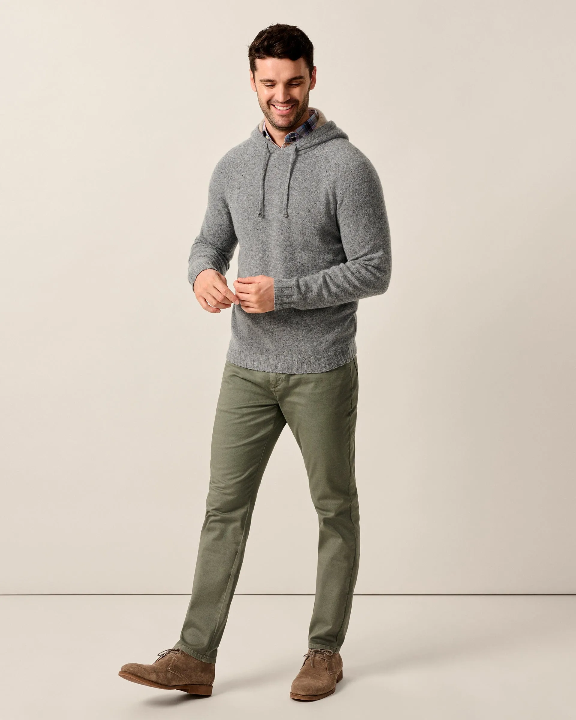 Jamisons Top Shelf Cashmere Hooded Sweater sold by Johnnie-O product image thumbnail 4