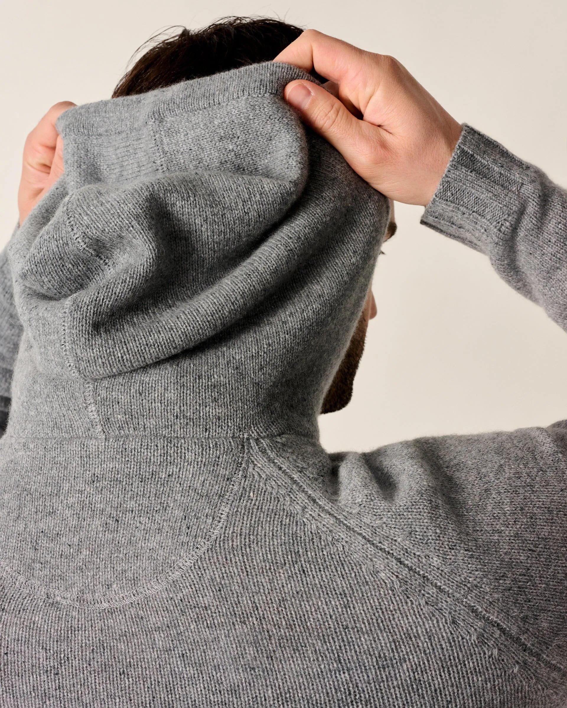 Jamisons Top Shelf Cashmere Hooded Sweater sold by Johnnie-O product image thumbnail 3
