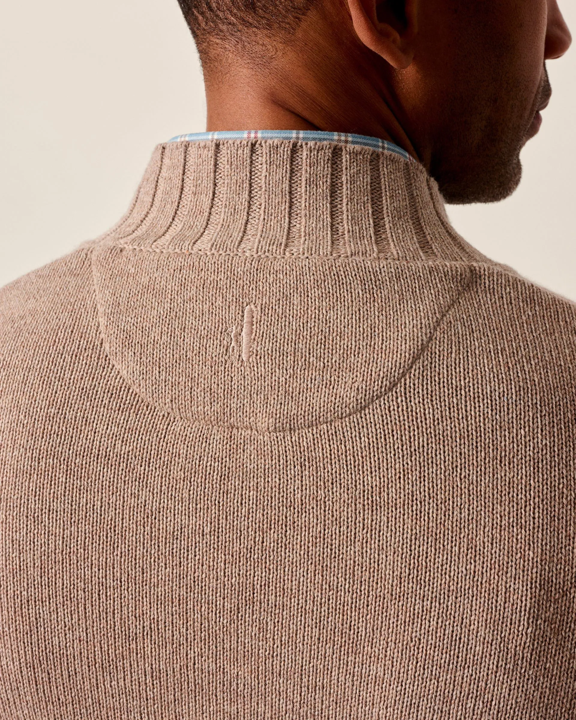 Innis Top Shelf Cashmere Blend Mockneck Sweater sold by Johnnie-O product image thumbnail 3