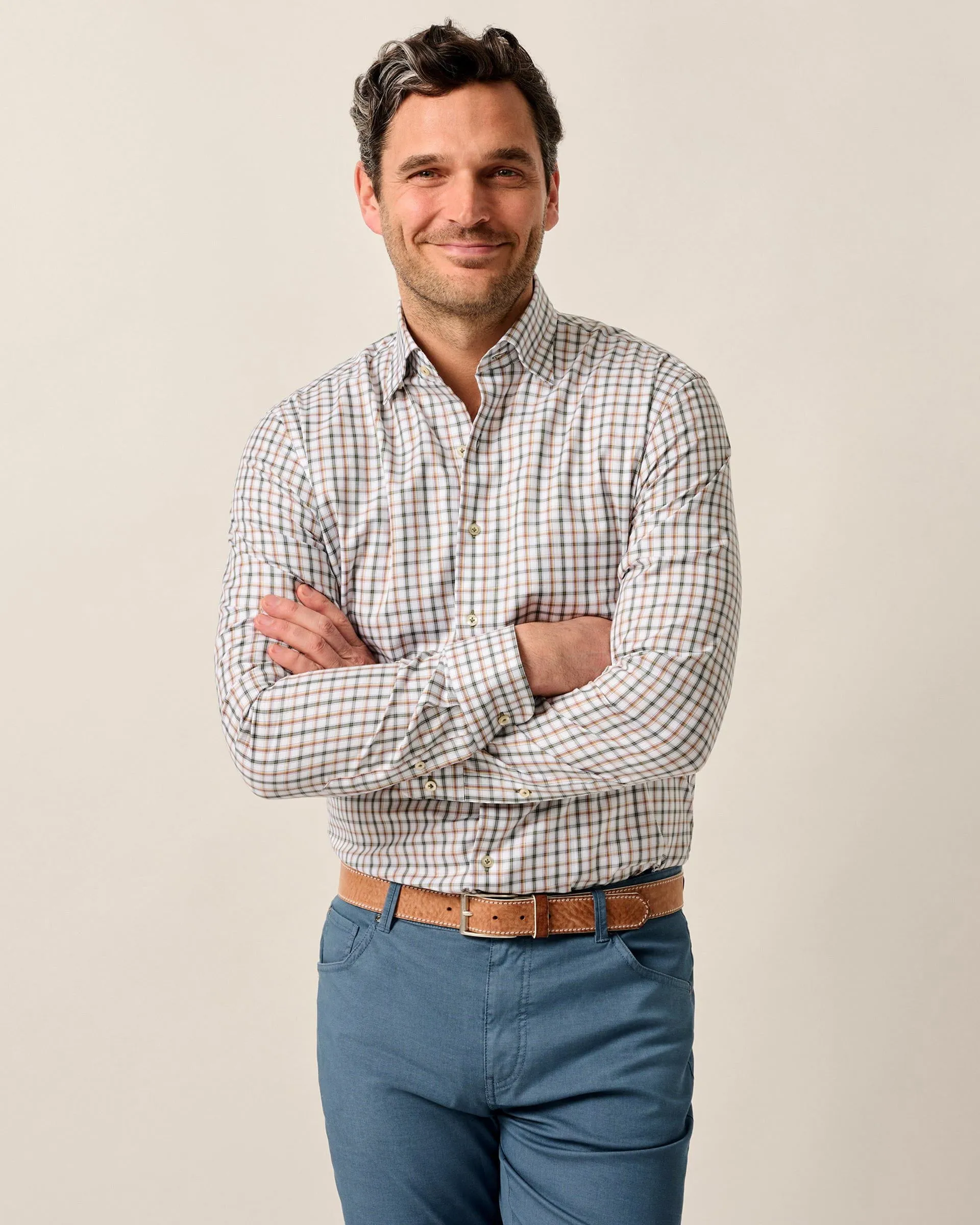 Top Shelf Button Down Shirt - Chiles sold by Johnnie-O product image thumbnail 4